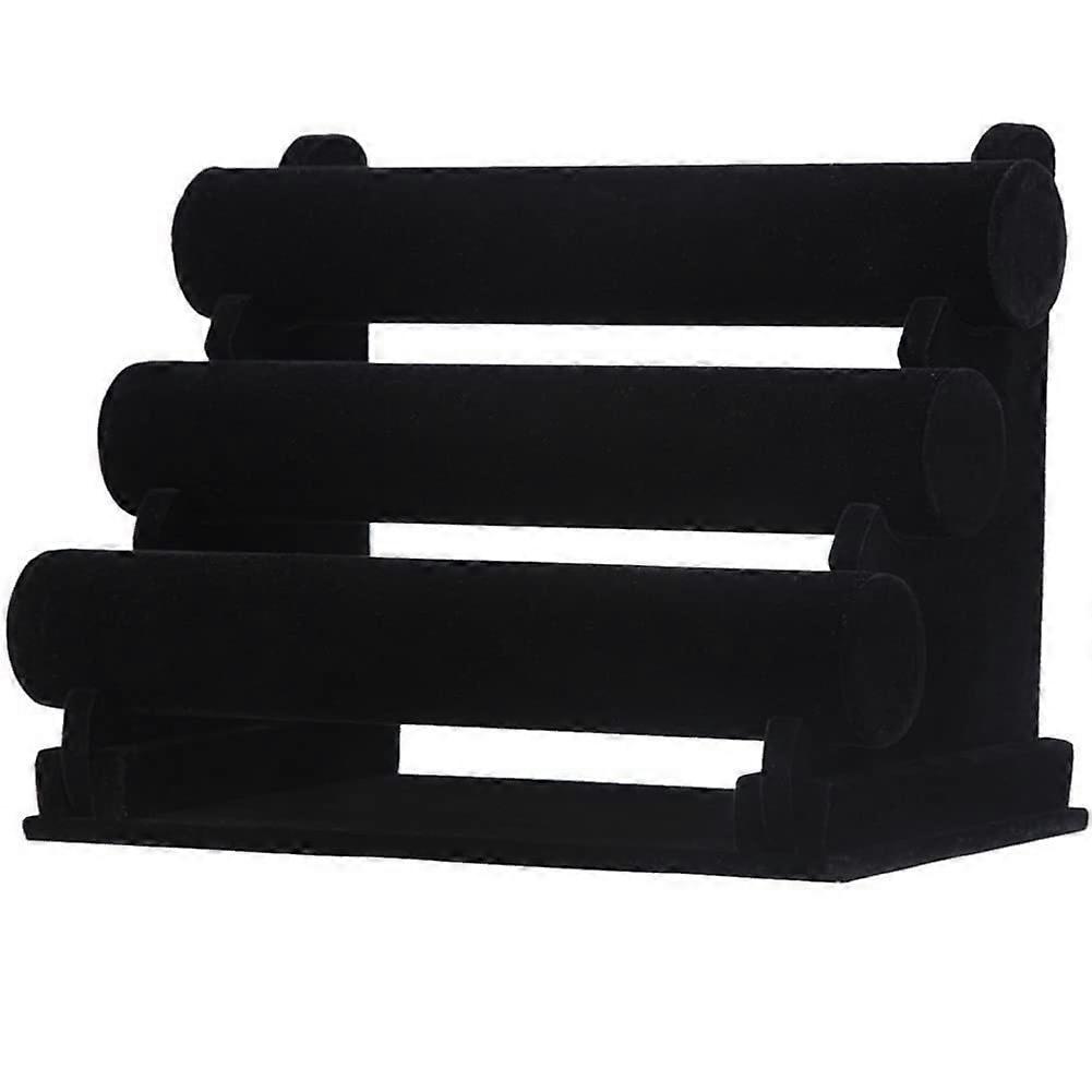 Jewellery Display Case Watch And Bracelet Necklace Storage Multi Tier Display Rack