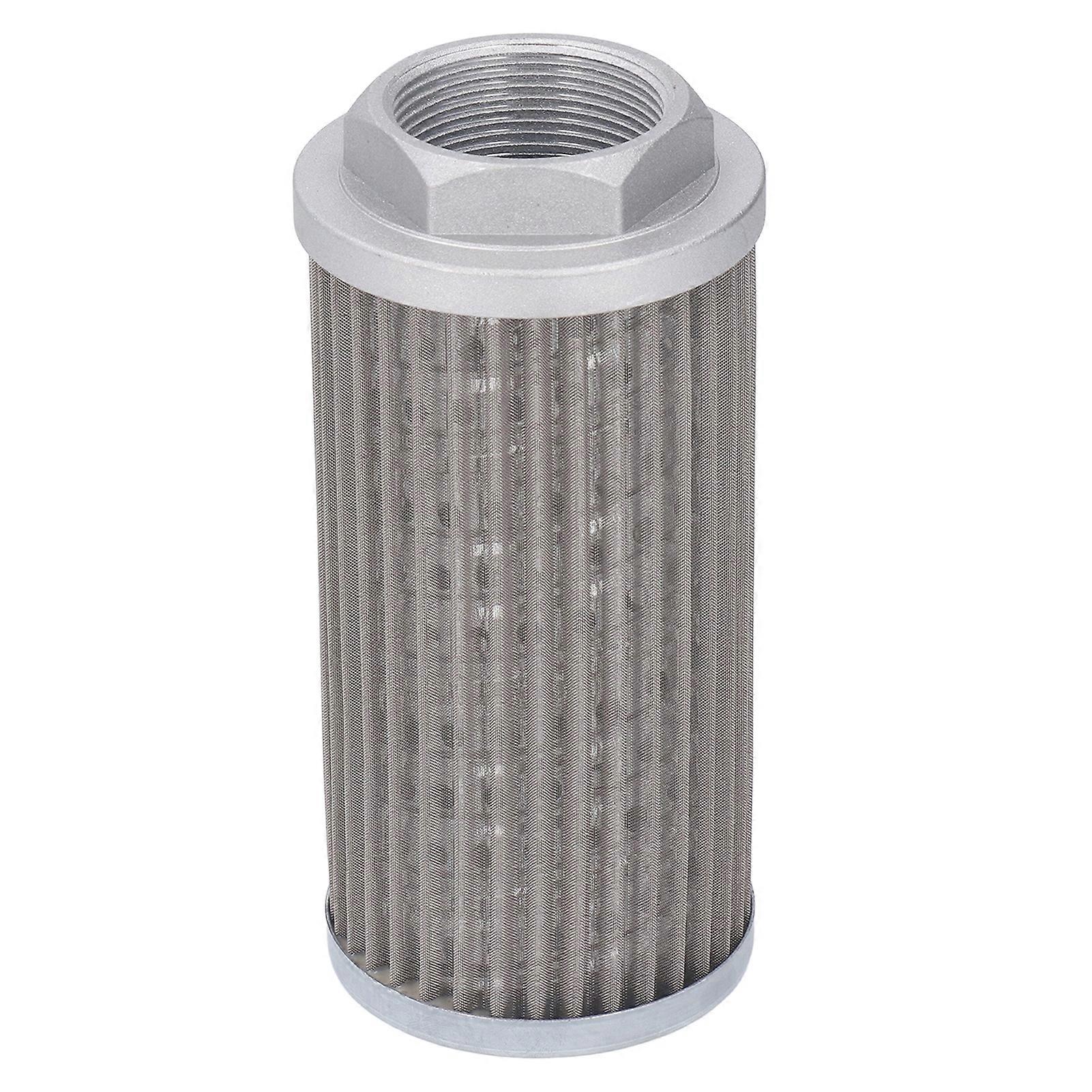 Oil Filter Element Tubular Connection Hydraulic Suction Valve Metal Mesh Oil Filter