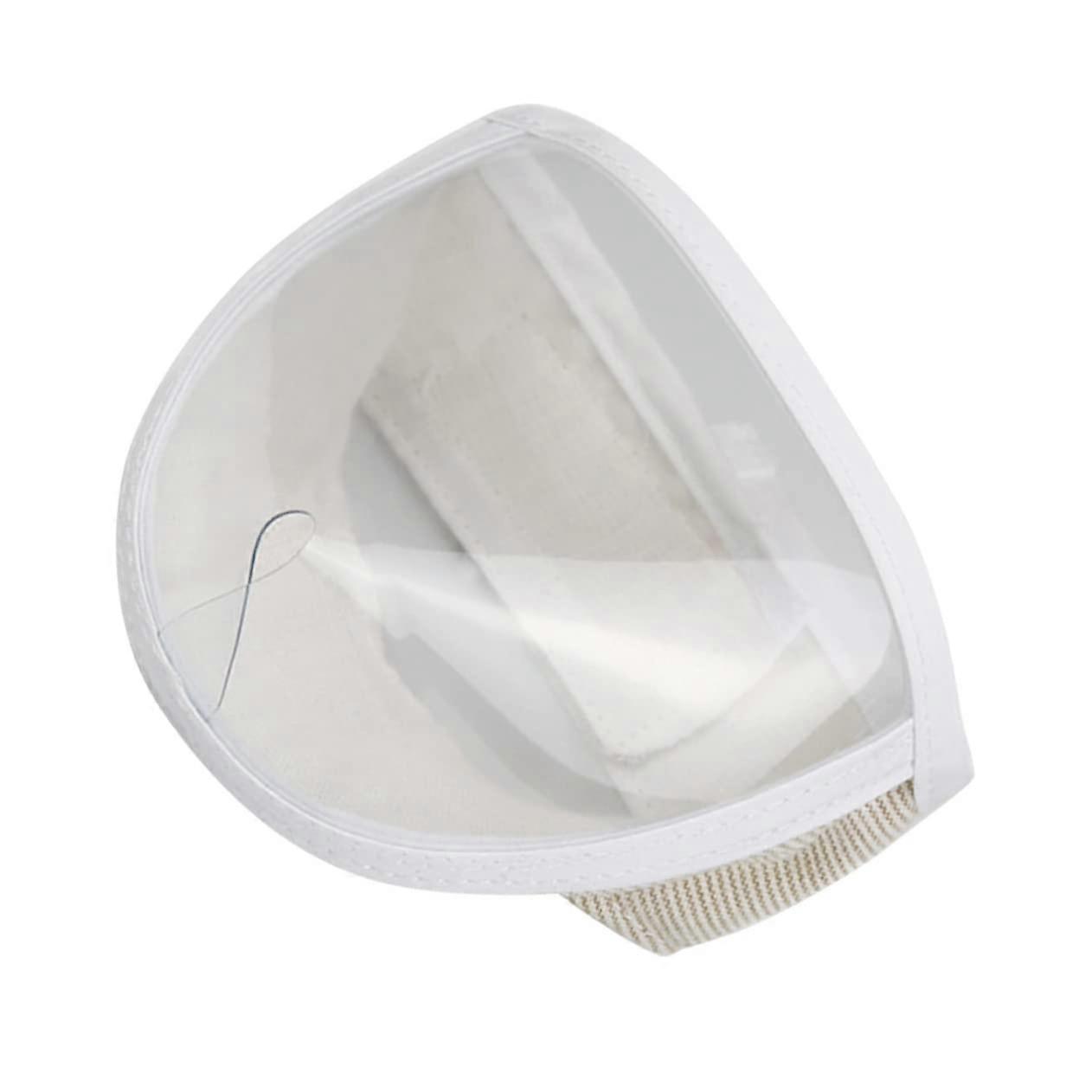 Cat Head Cover for Care, Transparent Cat Muzzle and Breathable Muzzle for Nail Feeding and Grooming, Suitable for Cats with Head Size