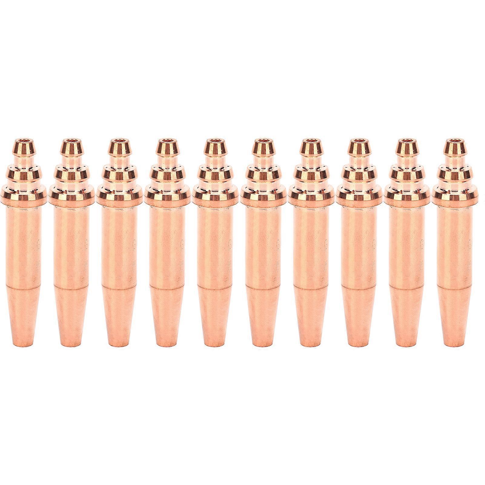 10Pcs Propane Cutting Nozzle Replacement Machine Use Gas Cutter Torch Tip 30~50mm