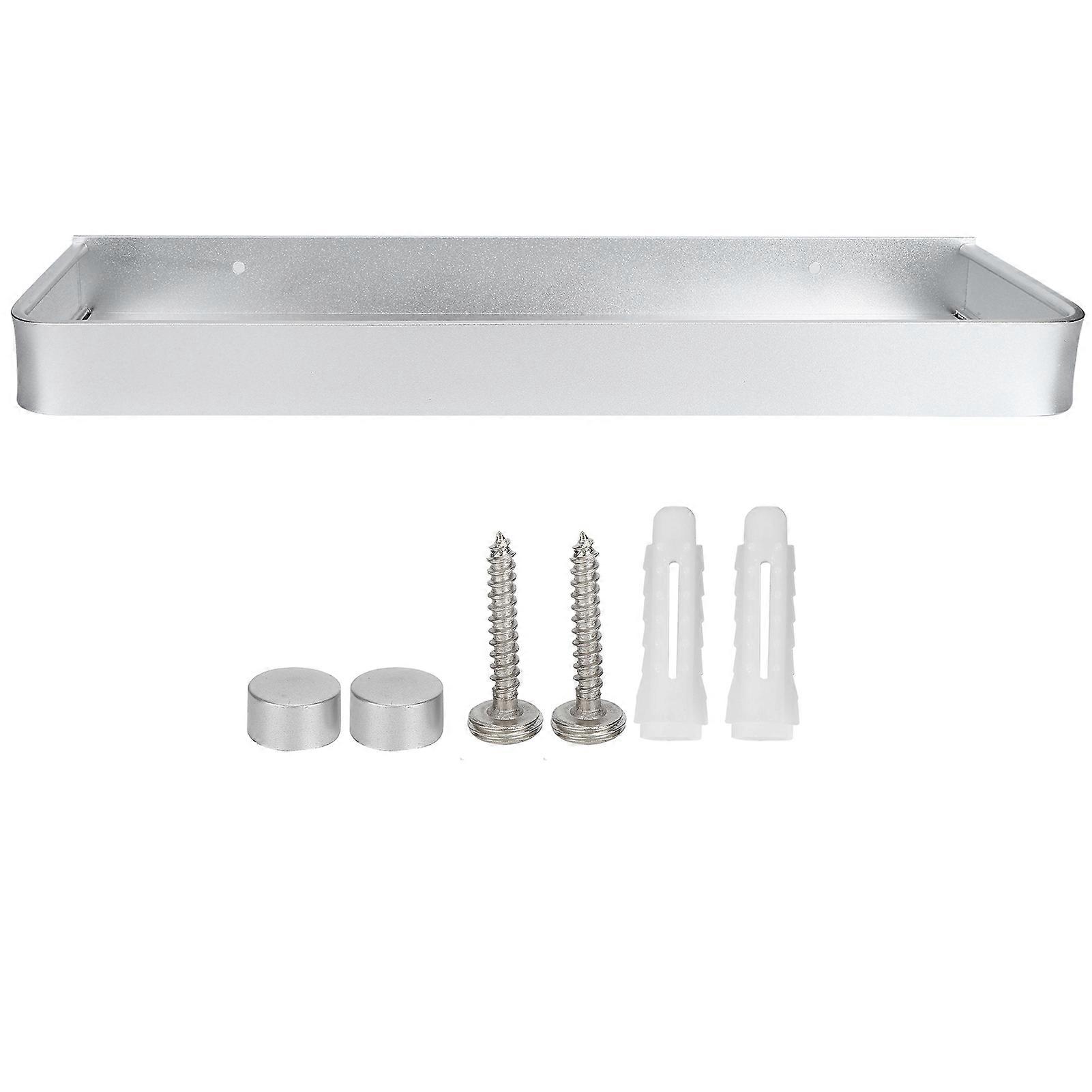 WallMounted Storage Shower Shelf Multifunctional Holder for Kitchen Bathroom(40cm Storage Rack )