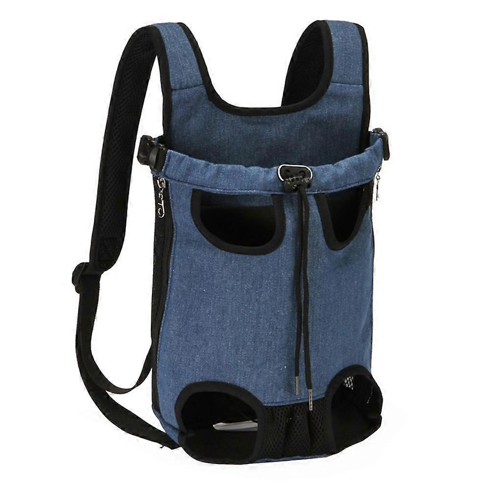 Small Pet Carrier Backpack With Legs-Out And Tail-Out Design Portable For Walking 28x18cm 1Pack