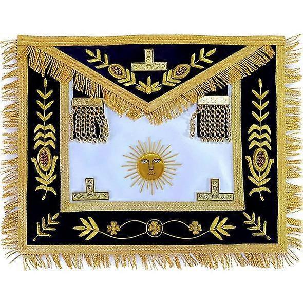 Grand Master Sun Apron Bullion Hand Embroidered Vine Work