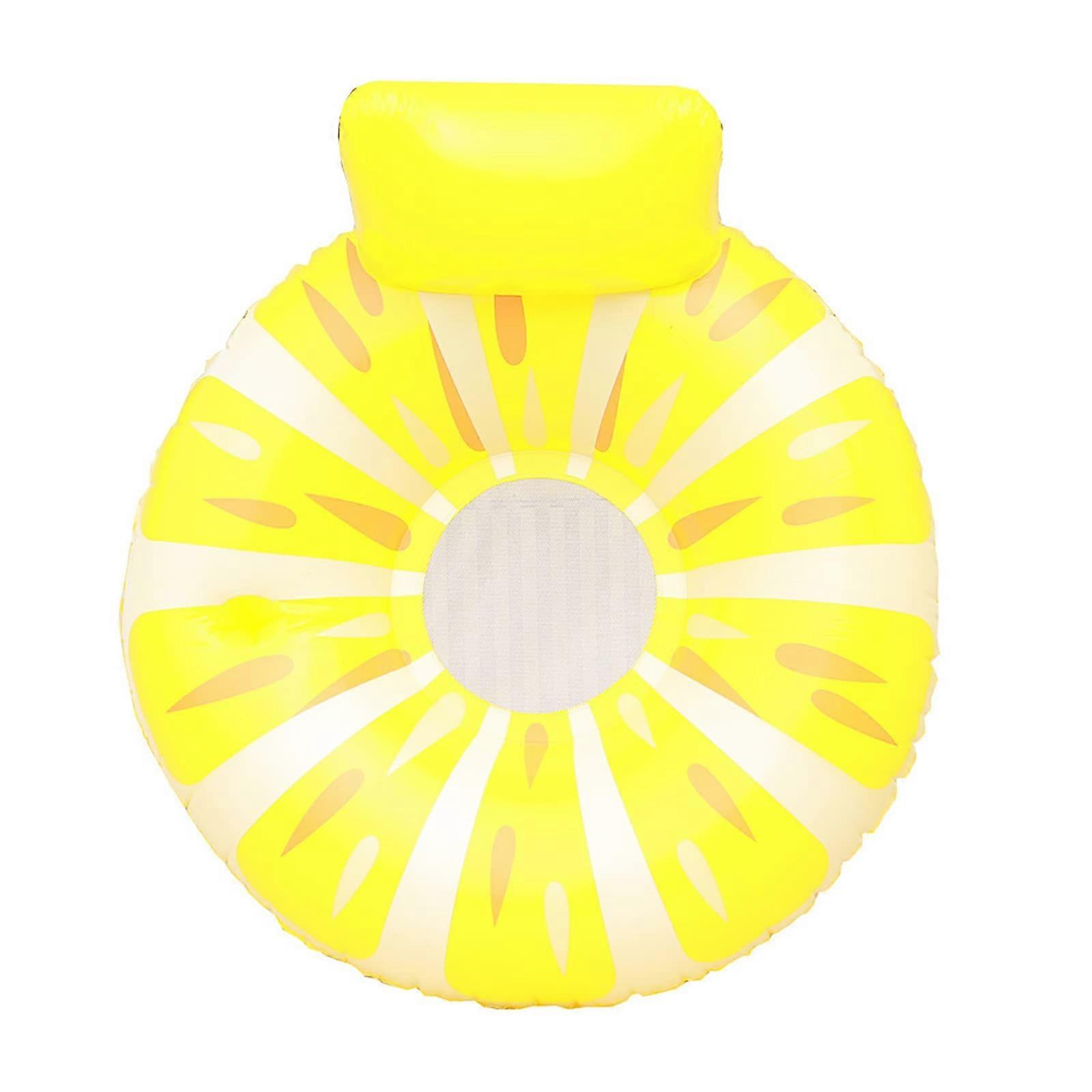 Inflatable Pool Float, 47 Inch Pineapple Swimming Pool Ring for Summer Beach