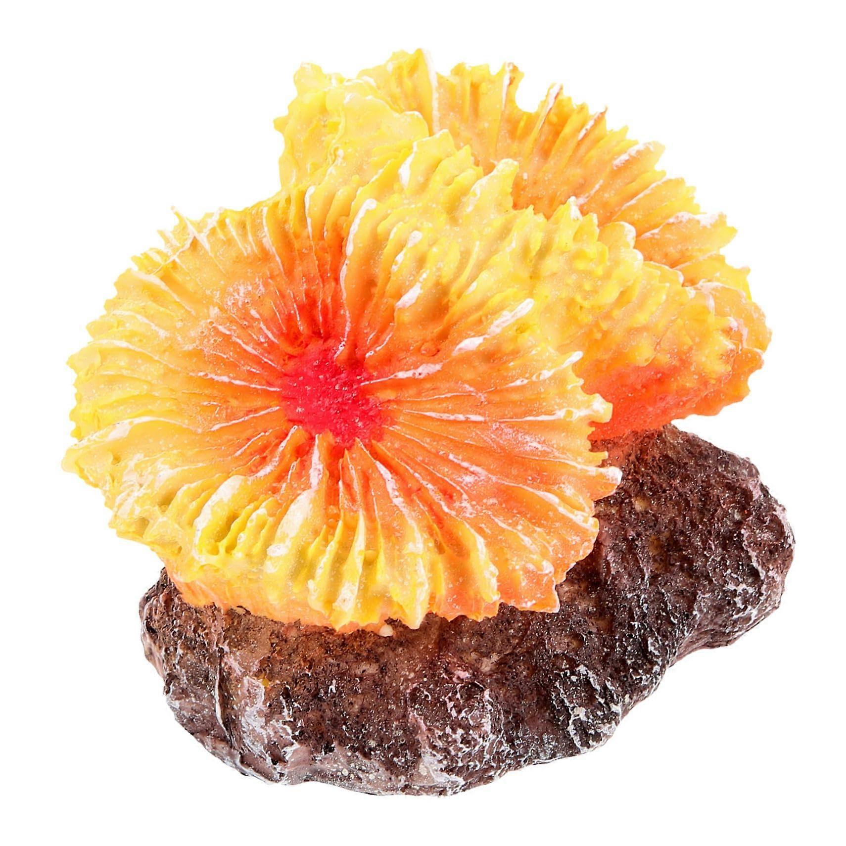 Realistic Artificial Aquarium Coral Shell For Turtle Tank Decoration Size Variants Freshwater Or Saltwater Compatible
