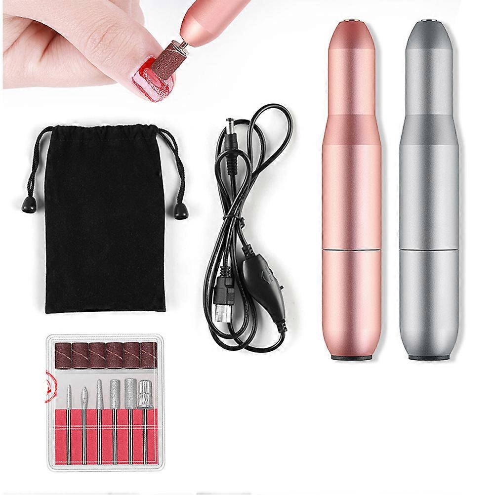 Electric For Nail Multifunctional Electric Nail Machine Golden 1Set