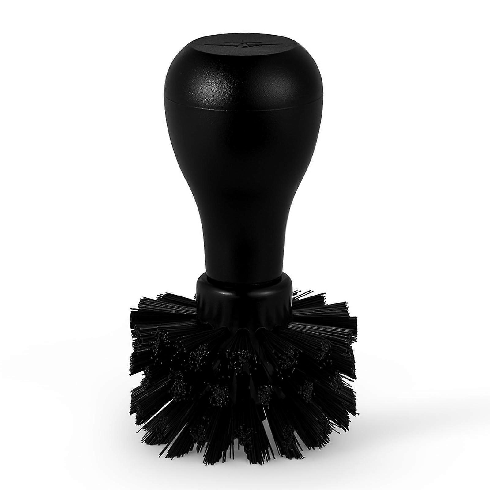 ABS Coffee Filter Cleaning Brush 58mm Portafilter for Espresso Machines Black Model B5536