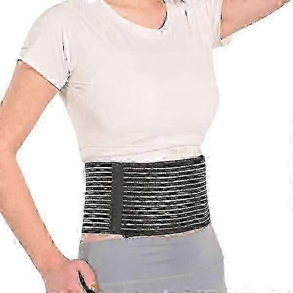 Abdominal Hernia Support Belt for Men & Women - Adjustable Waist Binder for Umbilical Hernia Relief & Lower Back Support