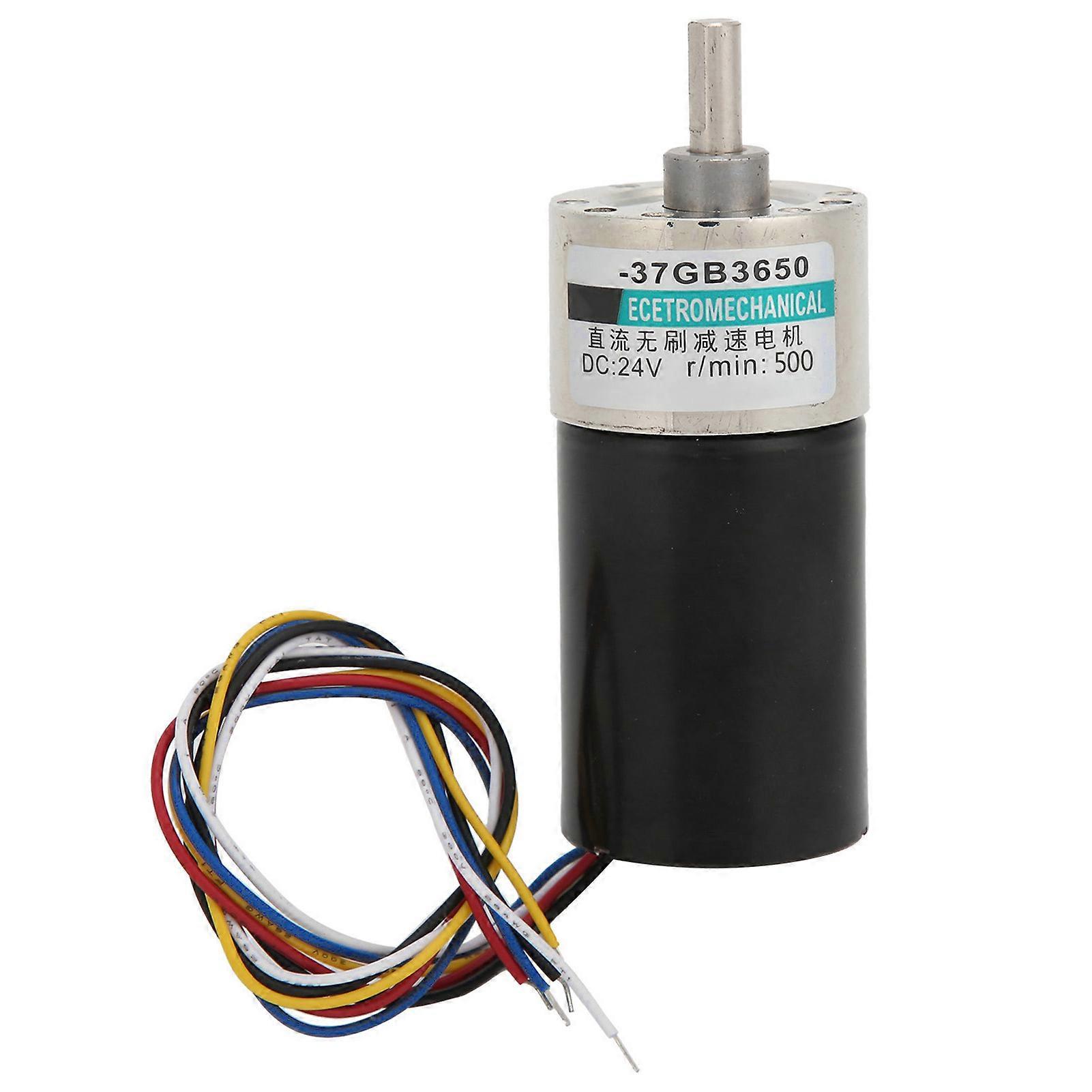 DC Brushless Motor Mini Speed Reducer 24V CW/CCW for CNC Machine Tool XD-37GB3650500rpm/min