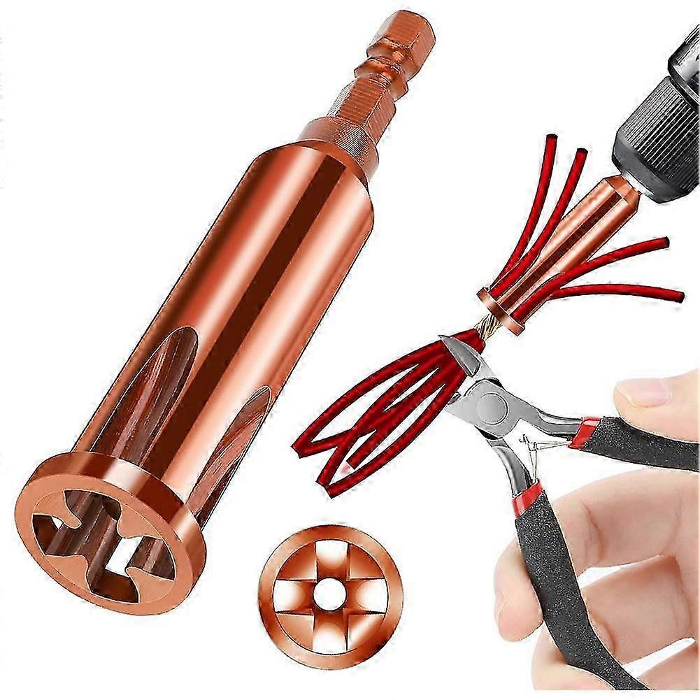 Universal wire twisting tool cable stripper & wire twisting tool for stripping & twisting cables, d p