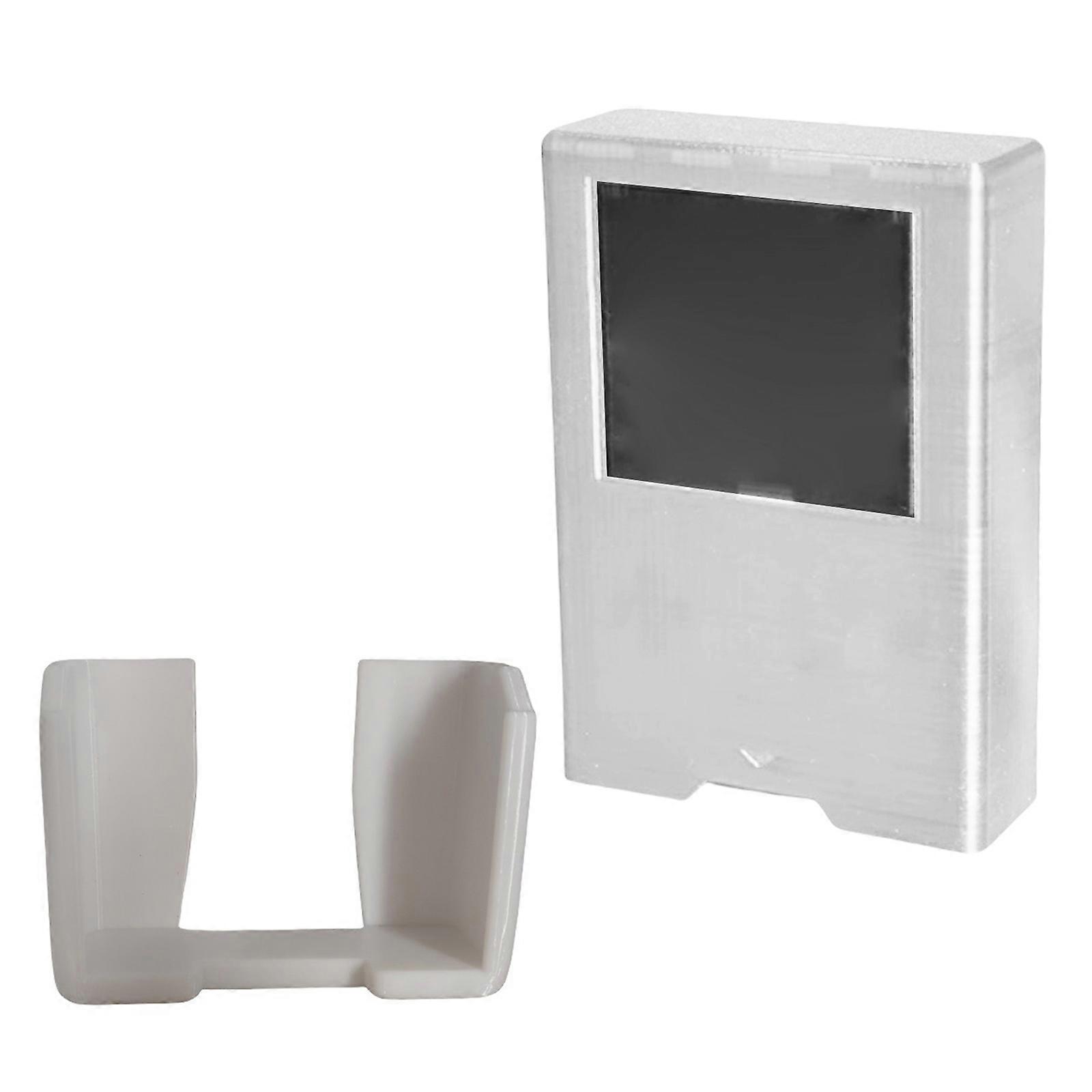 Lightweight Snap On Cooling Vent Design Hard Shell Grip Cover For Retroid Pocket Portable Game Devices Easy Installation  White