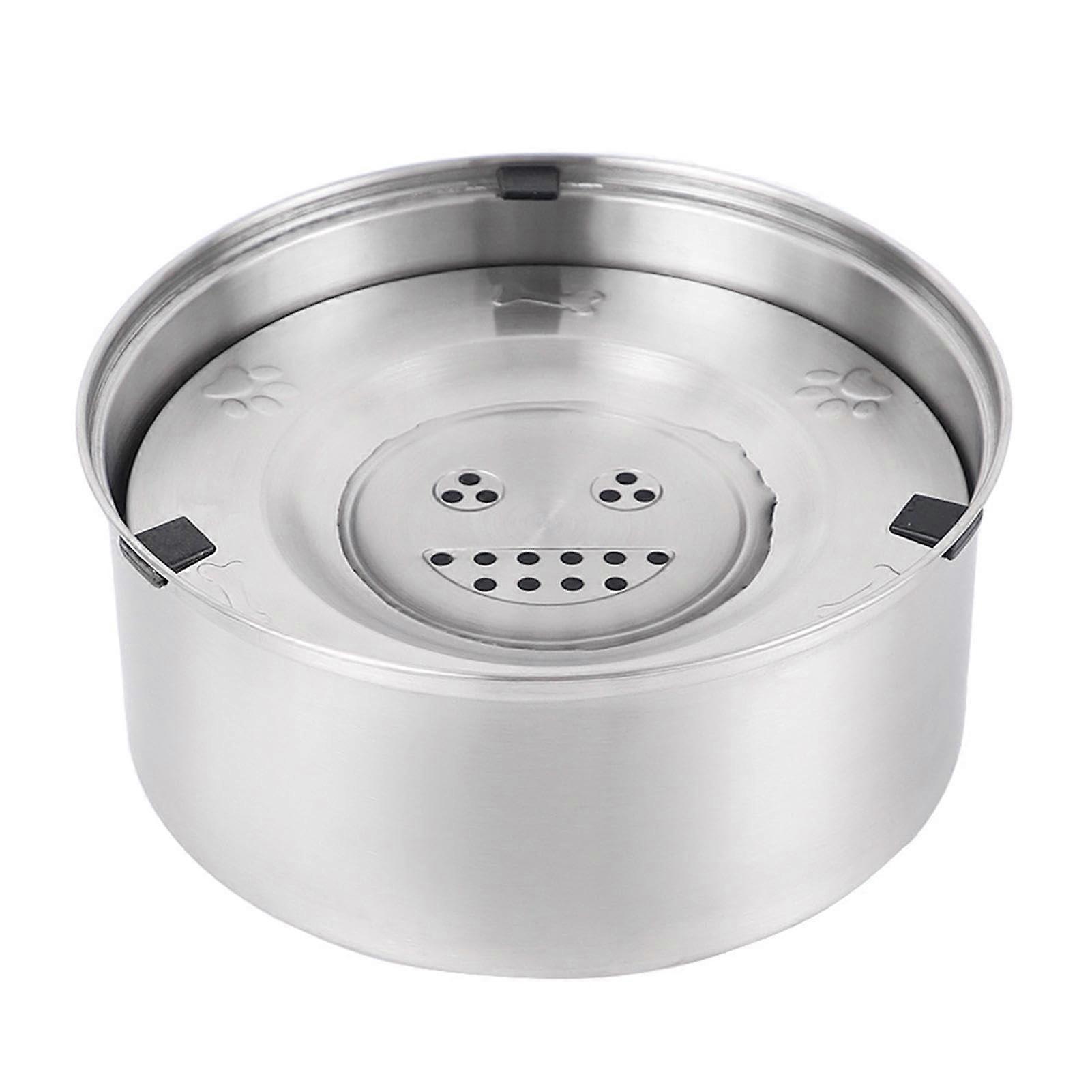 Floating Cat Feeding Bowl – Stainless Steel Dog Bowl with Non-Slip, Tip-Resistant Design – 3-Liter for Small to Medium Dogs
