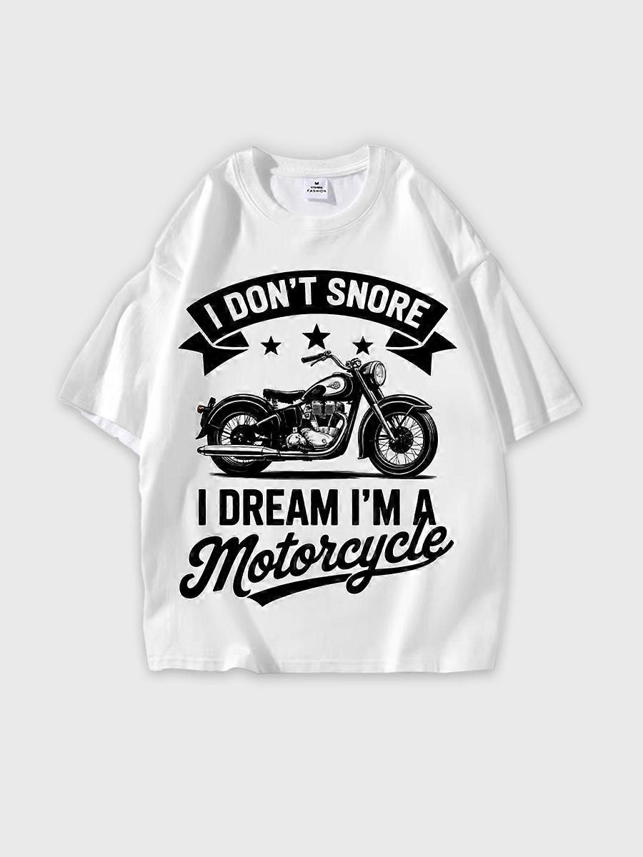 T-shirt round neck Pattern loose short sleeve E504