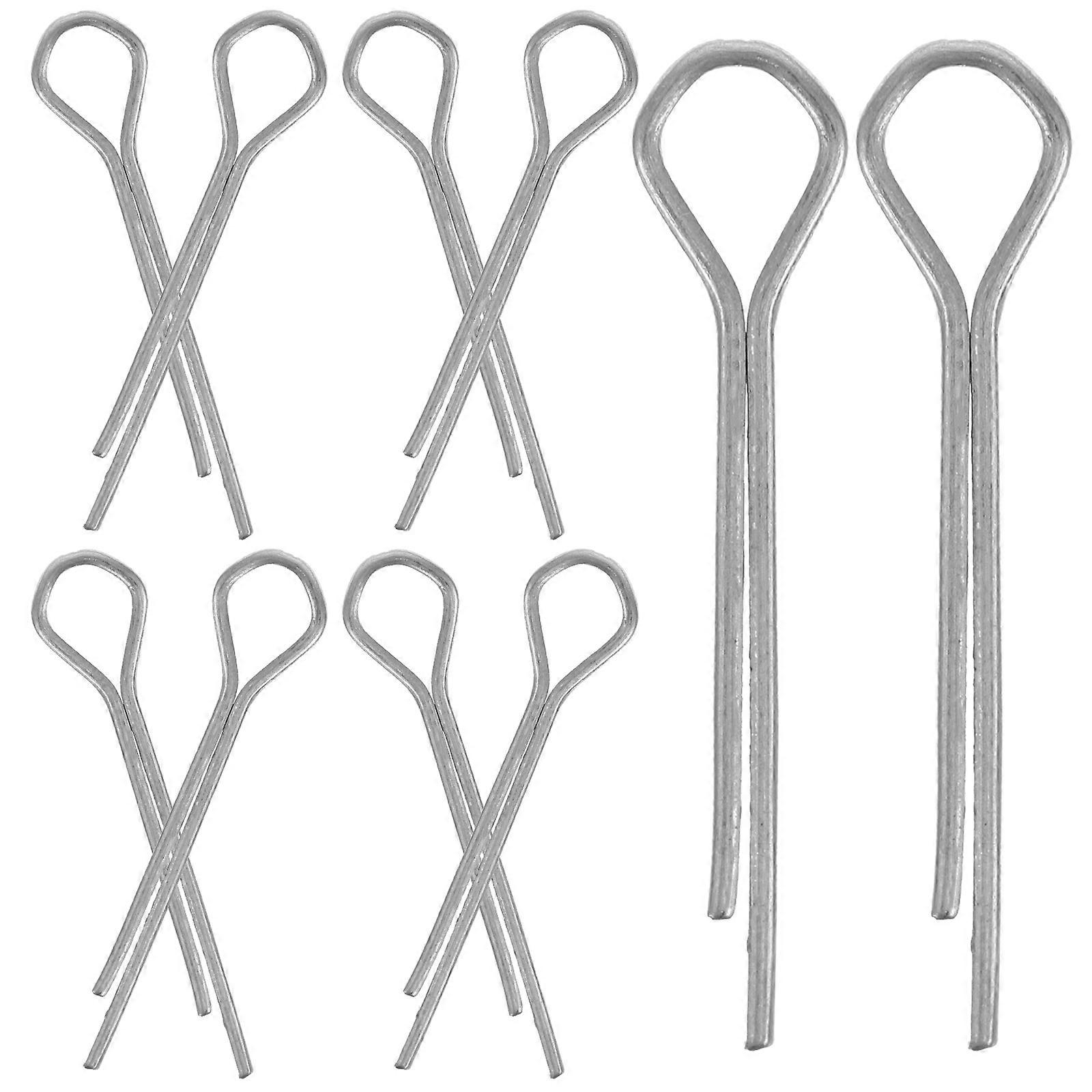100pcs Cotter Pin Assortment Set Spring Clip Fastener for Engine Repair Tools