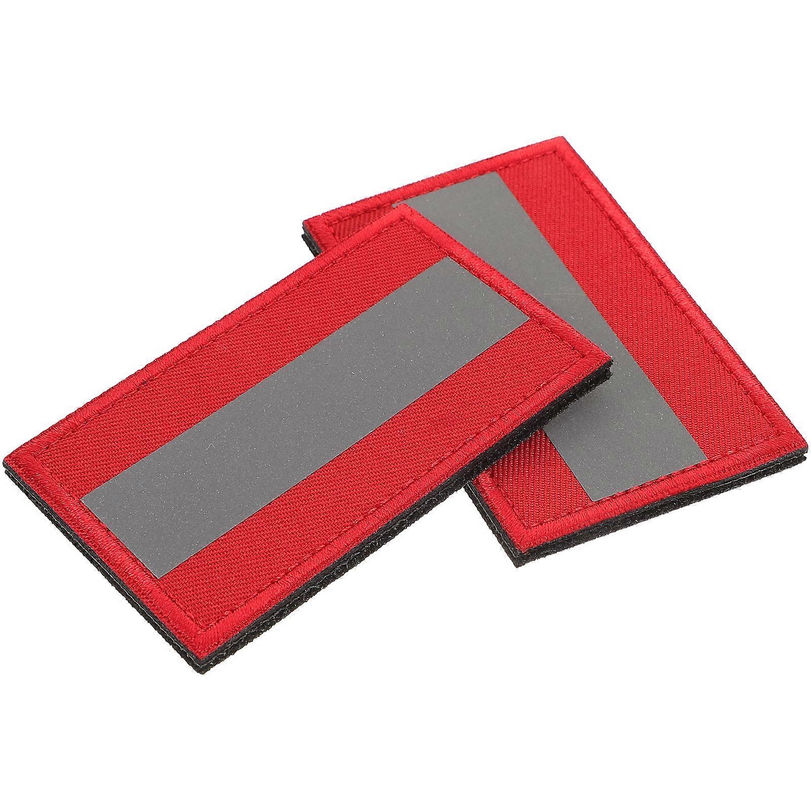 Reflective Patch Decorative Clothing Accessory For Outdoor Activities And Camping 2Pcs