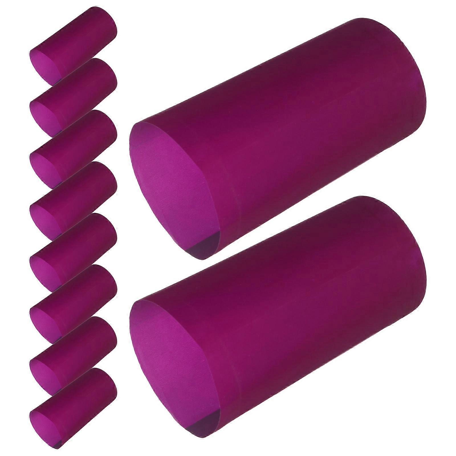 PVC Capsules for Sealing Red , Purple Shrink Wrap Covers for Home and Parties, 100 Count