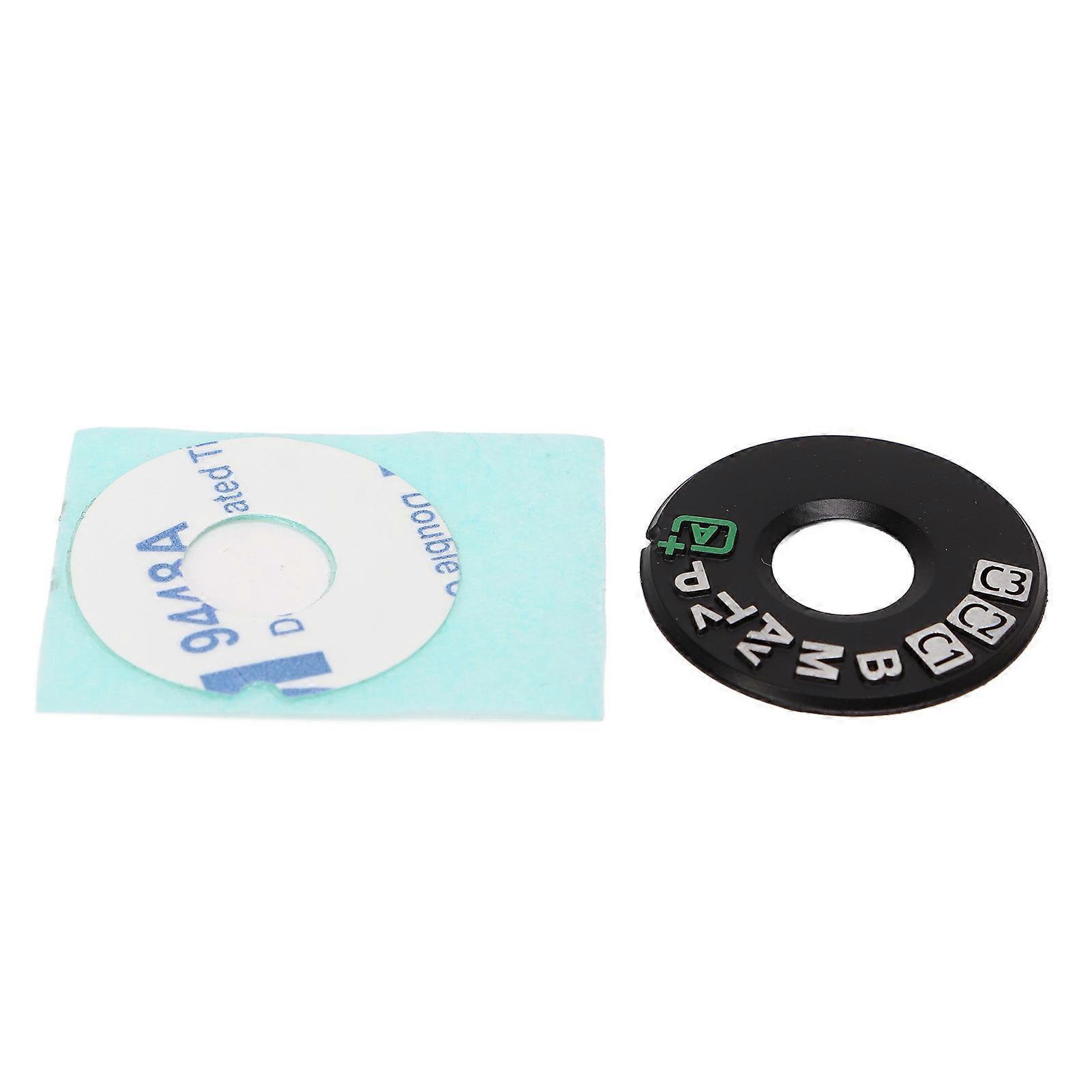Mode Dial Plate Interface Cap Replacement Mode Dial Pad Turntable Patch Tag Plate Nameplate for 7D2 Camera Repair Parts