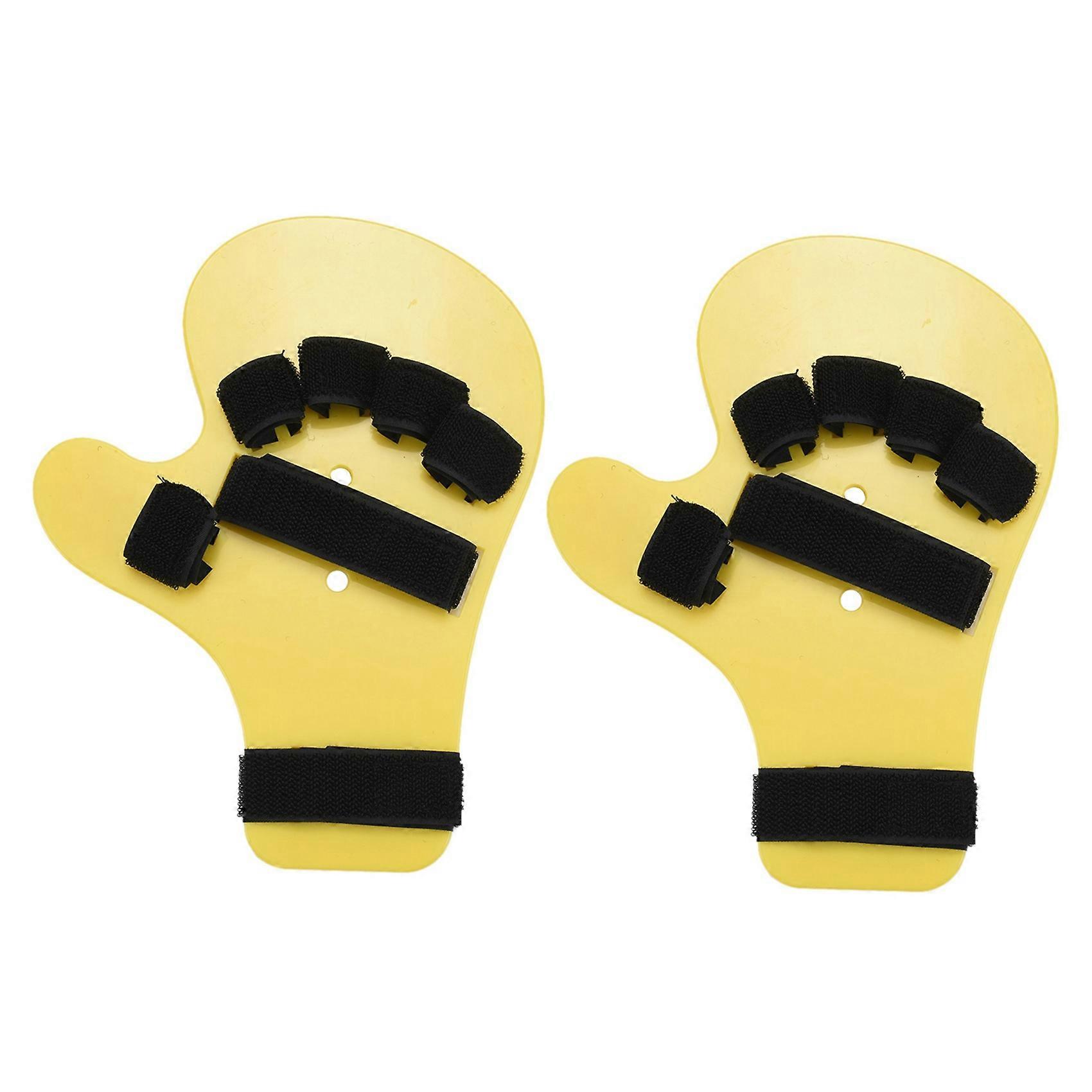 2X Finger Orthotics Fingerboard Stroke Hand Splint Training Support for Both Hands