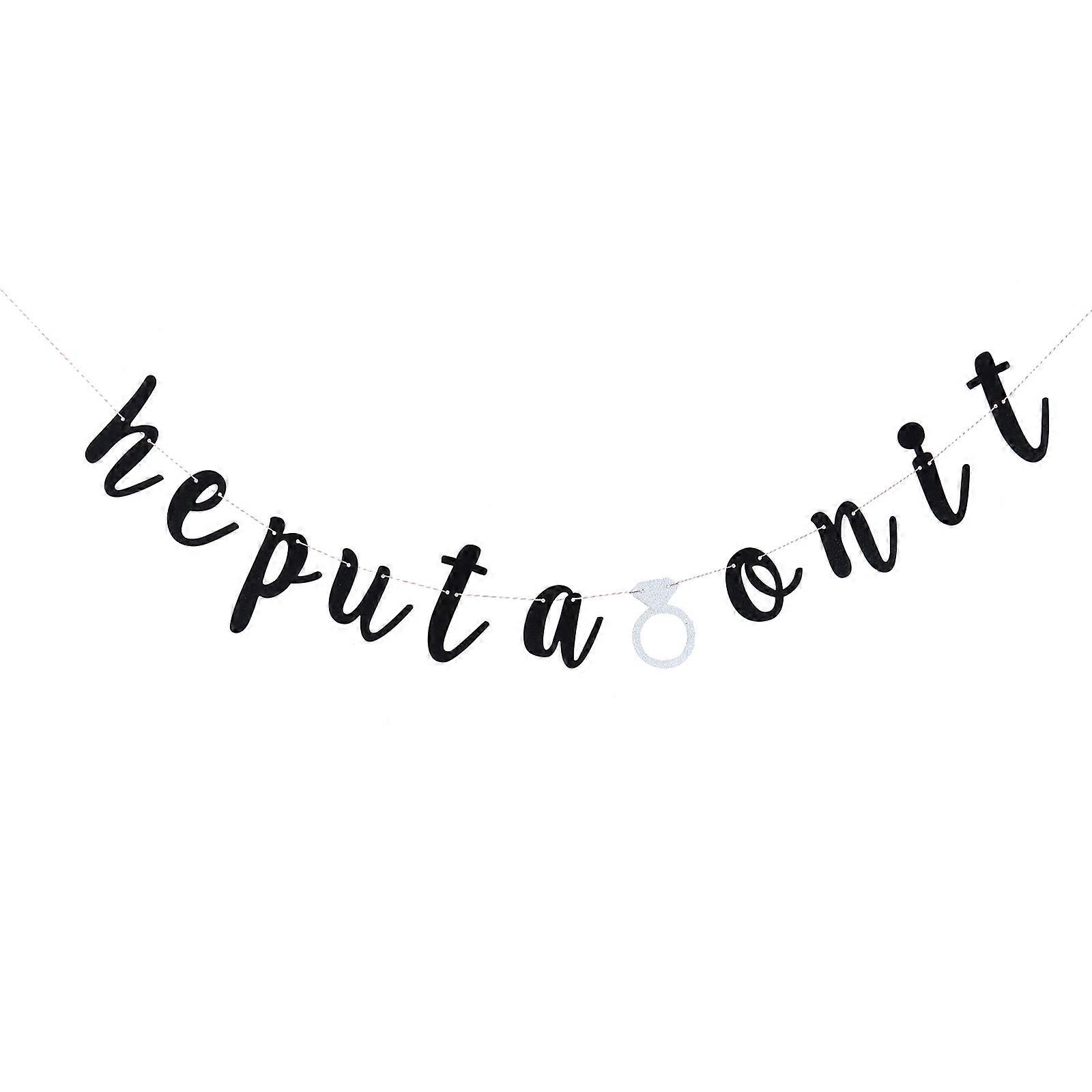 1pc DIY Style Letters Bunting Party Decorations Bunting He Put a Banner