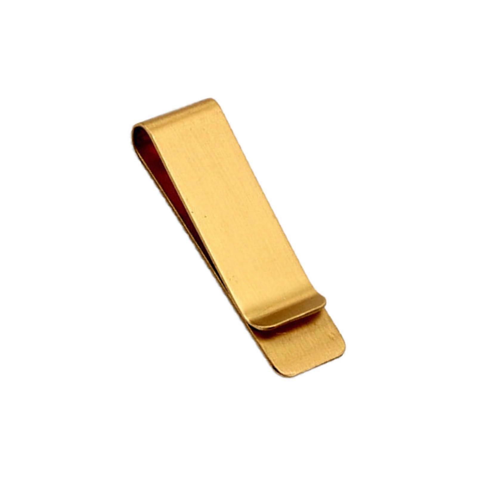 Practical Metal Wallet For Men With Ergonomic Money Clip Portable Pocket-Size Travel Organizer Model B