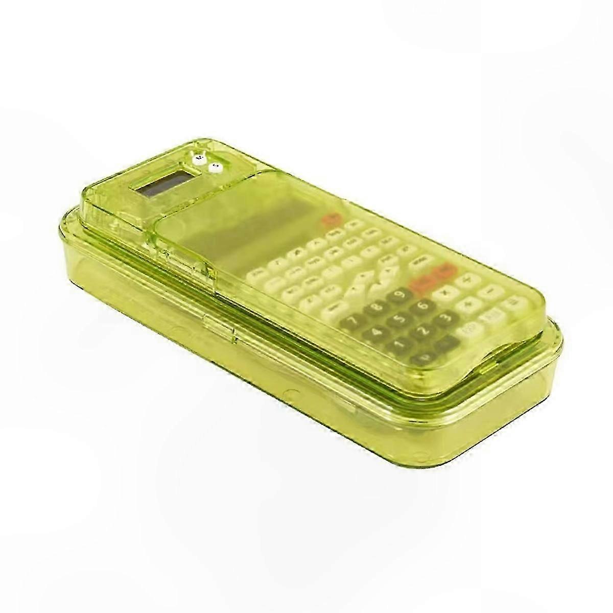 Scientific Calculator with Multi-Function Capability in Yellow