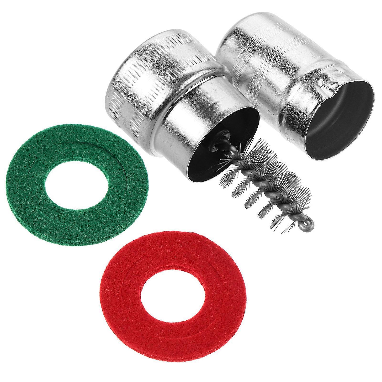 Car Battery Terminal Cleaner Brush Kit with Precision Terminal Brush and Protective Felt Pads