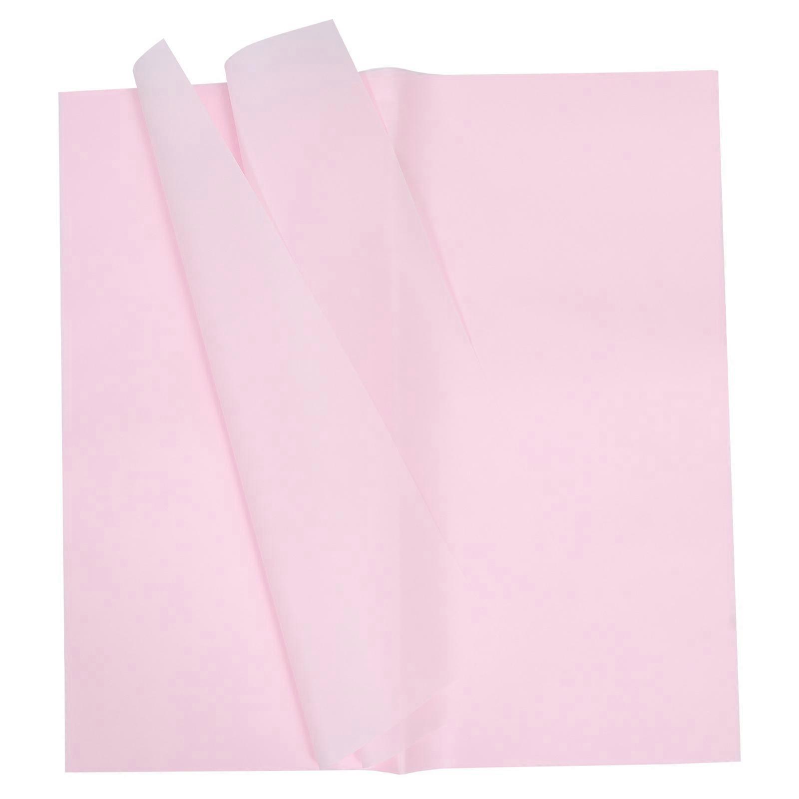Durable Pink PP Decorative Wrapping Paper for Gifts Flowers Ultra Thin 70 Characters