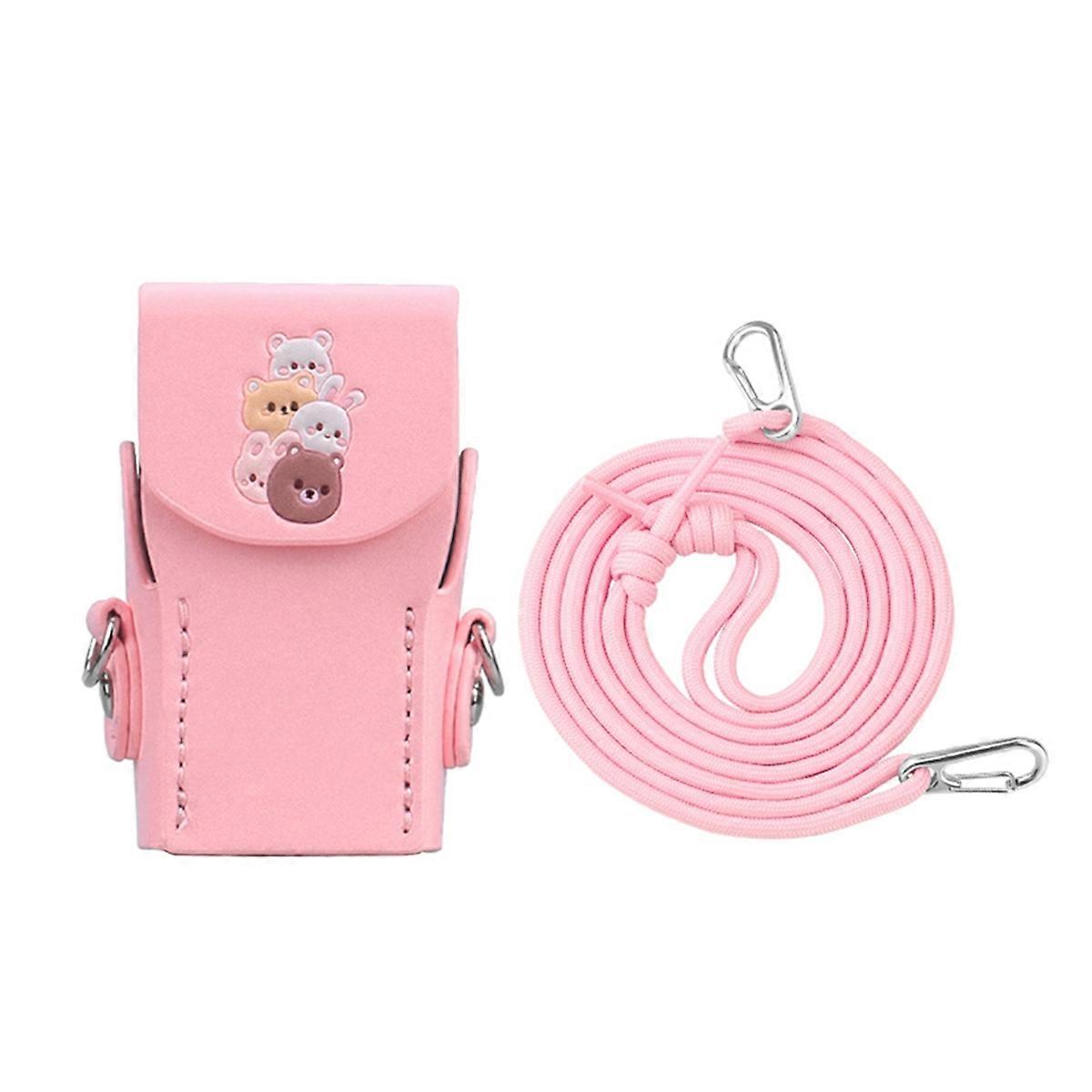 For POCKET3 Protective Leather Case Camera Portable Storage Box Protective Shell Lanyard Lanyard Accessories,C
