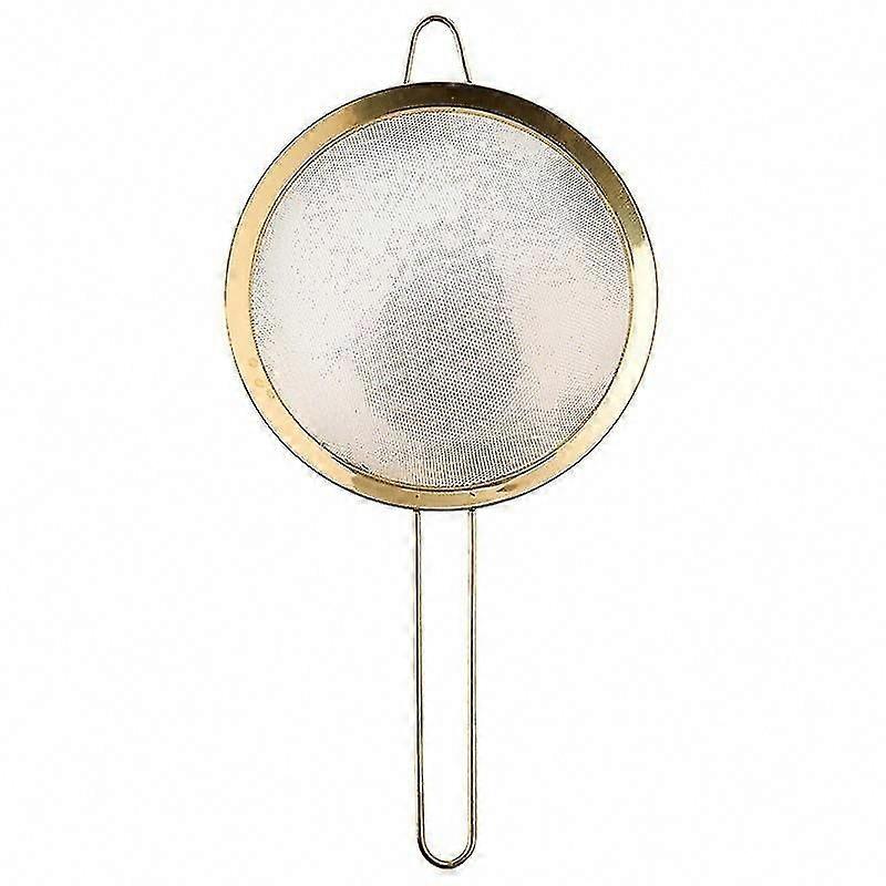 Stainless Steel Handheld Mesh Strainer for Kitchen - Flour Sieve, Oil Filter & Colander Set