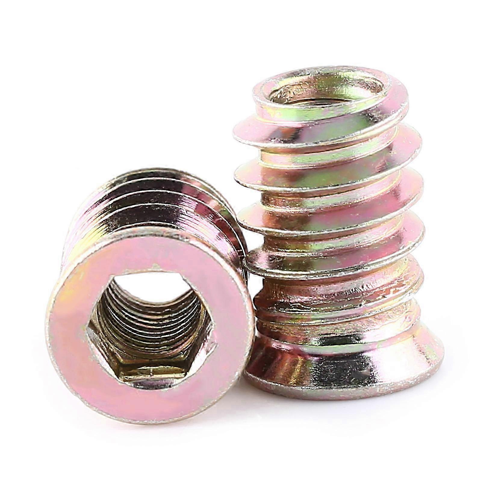 Furniture Hex Socket Drive Threaded Insert Nut Screw in Type (M6*17mm) 2025