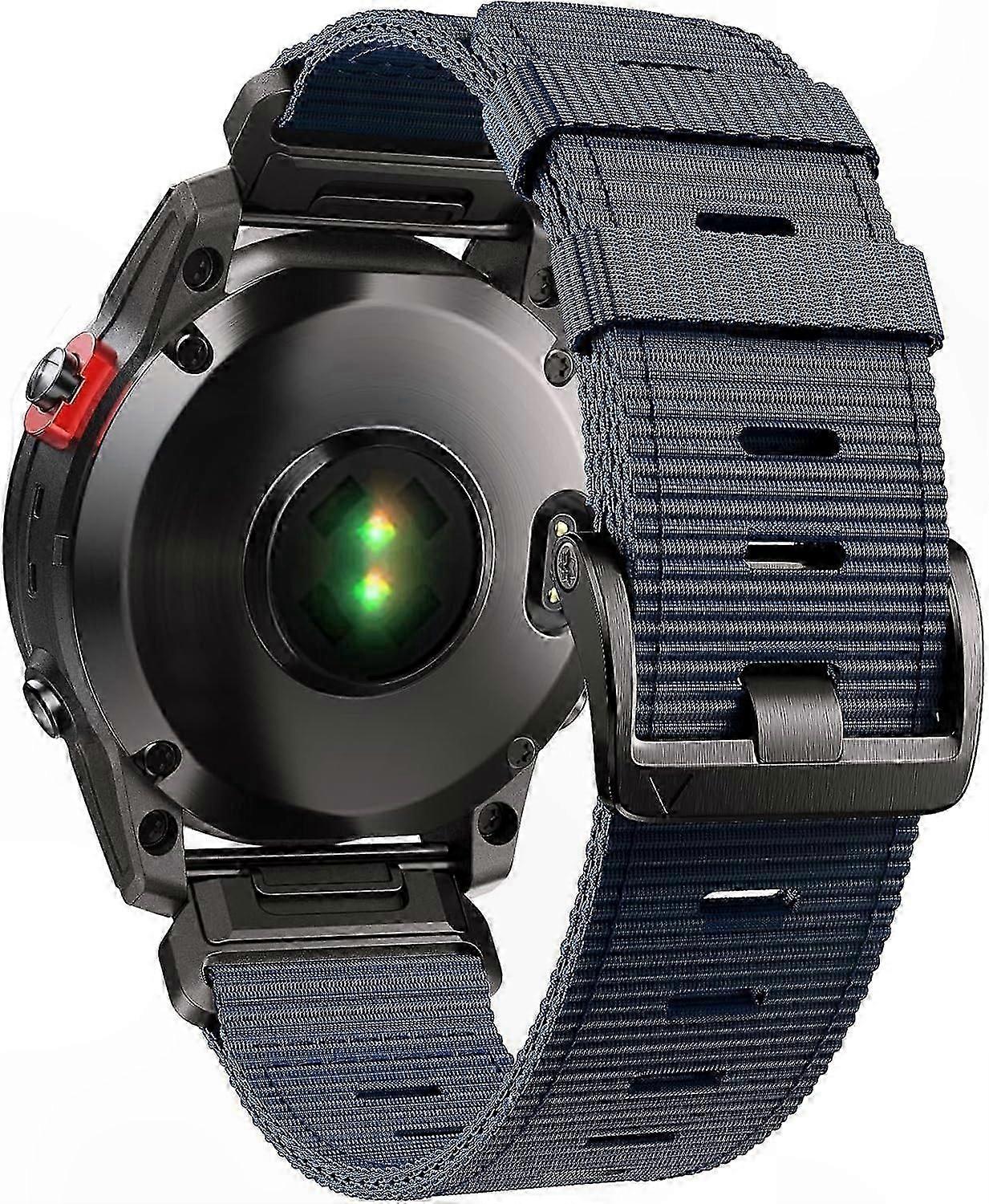 Blue Nylon QuickFit Replacement Strap for Watches