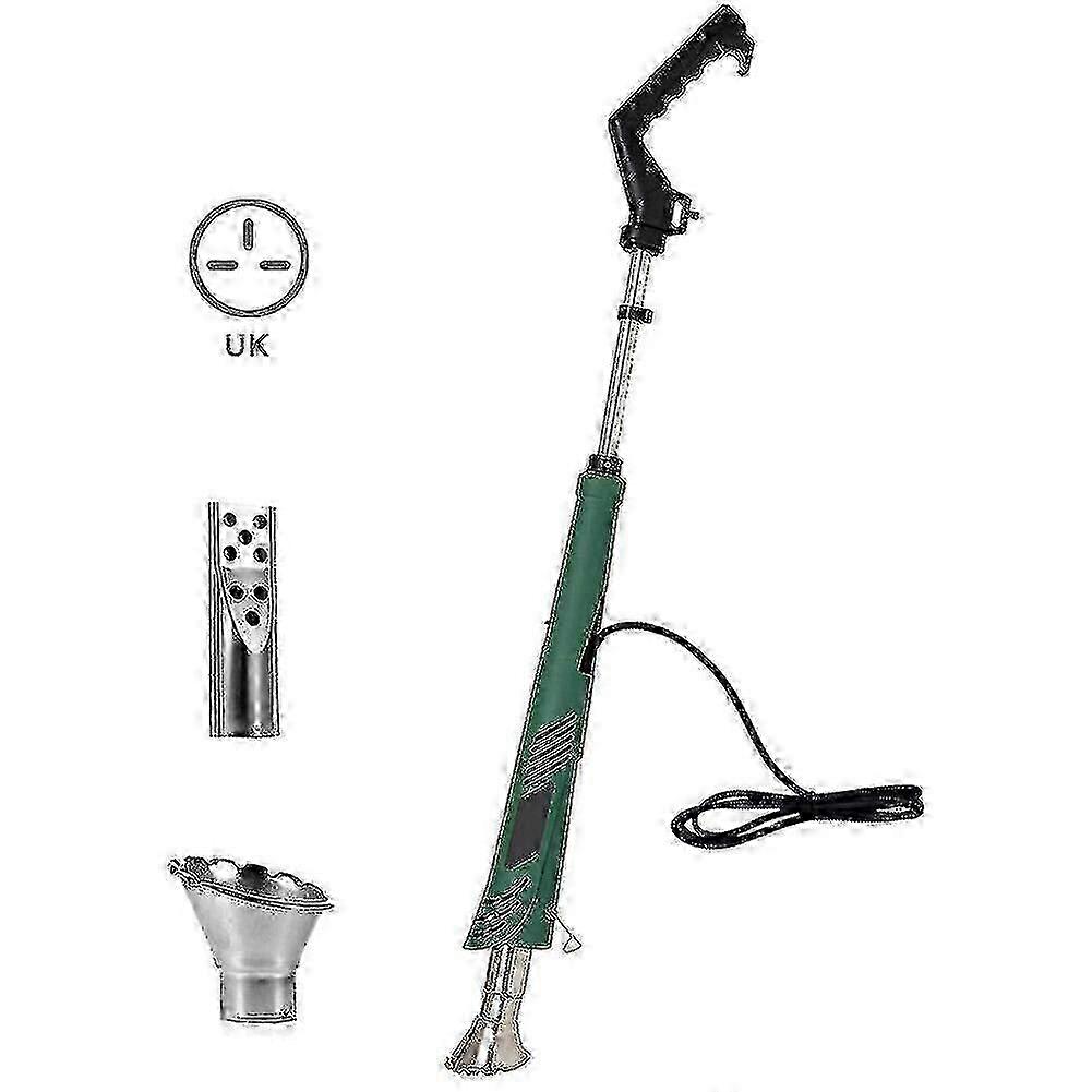 Eco-Friendly 2000W Electric Weed Burner Tool with Hot Air Blaster Torch for Garden Weed Control