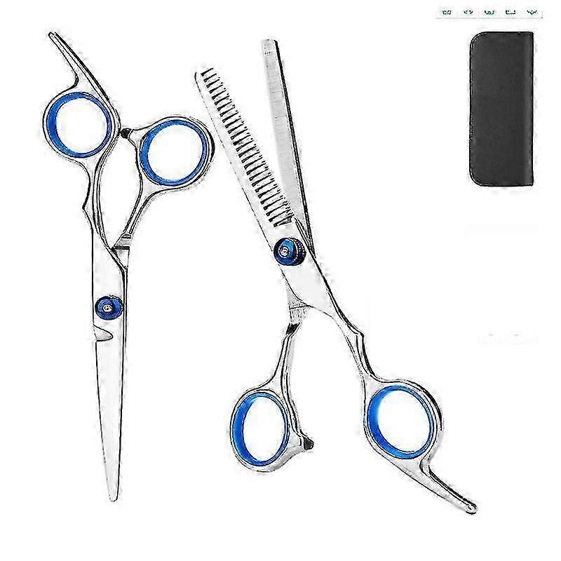 3 Piece Scissor Set Home Hairdressing Scissors Fringe Scissors Flat Scissors Thinning Dental Scissors