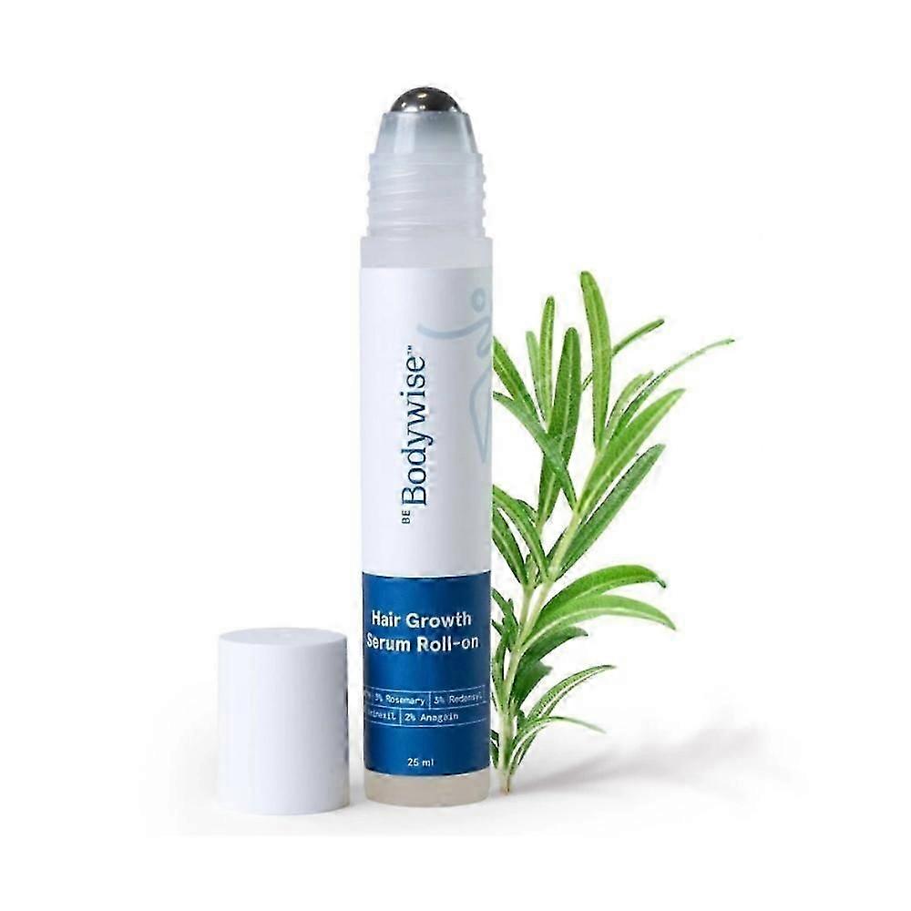 Be Bodywise Haarwuchs-Serum Roll-On – 3 % Rosmarin, 3 % Redensyl & 2 % – (25 ml)
