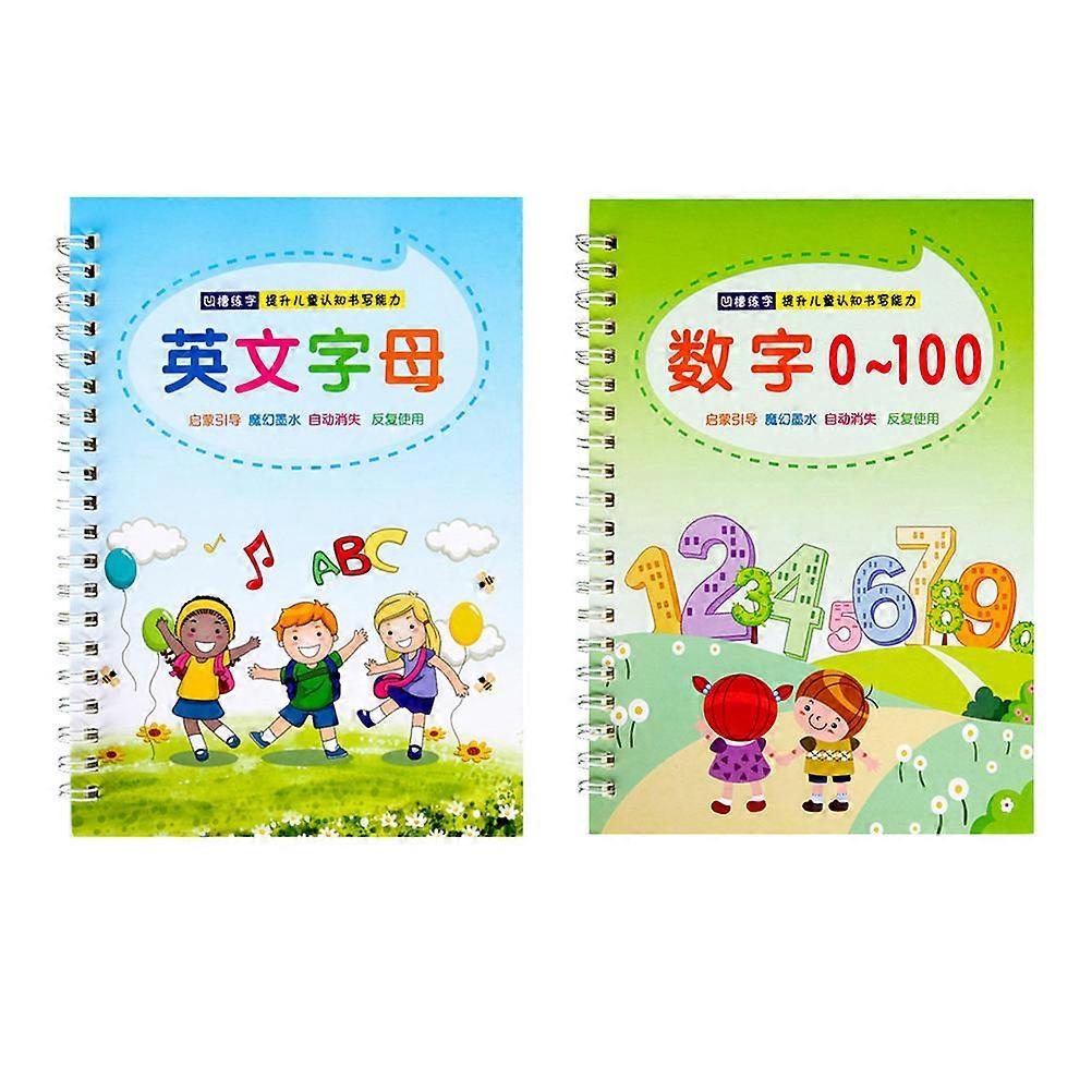 Groove Handwriting Practice Books 10Pcs For Kids Multi-Style Calligraphy Perfect For School Learning And Writing Skills