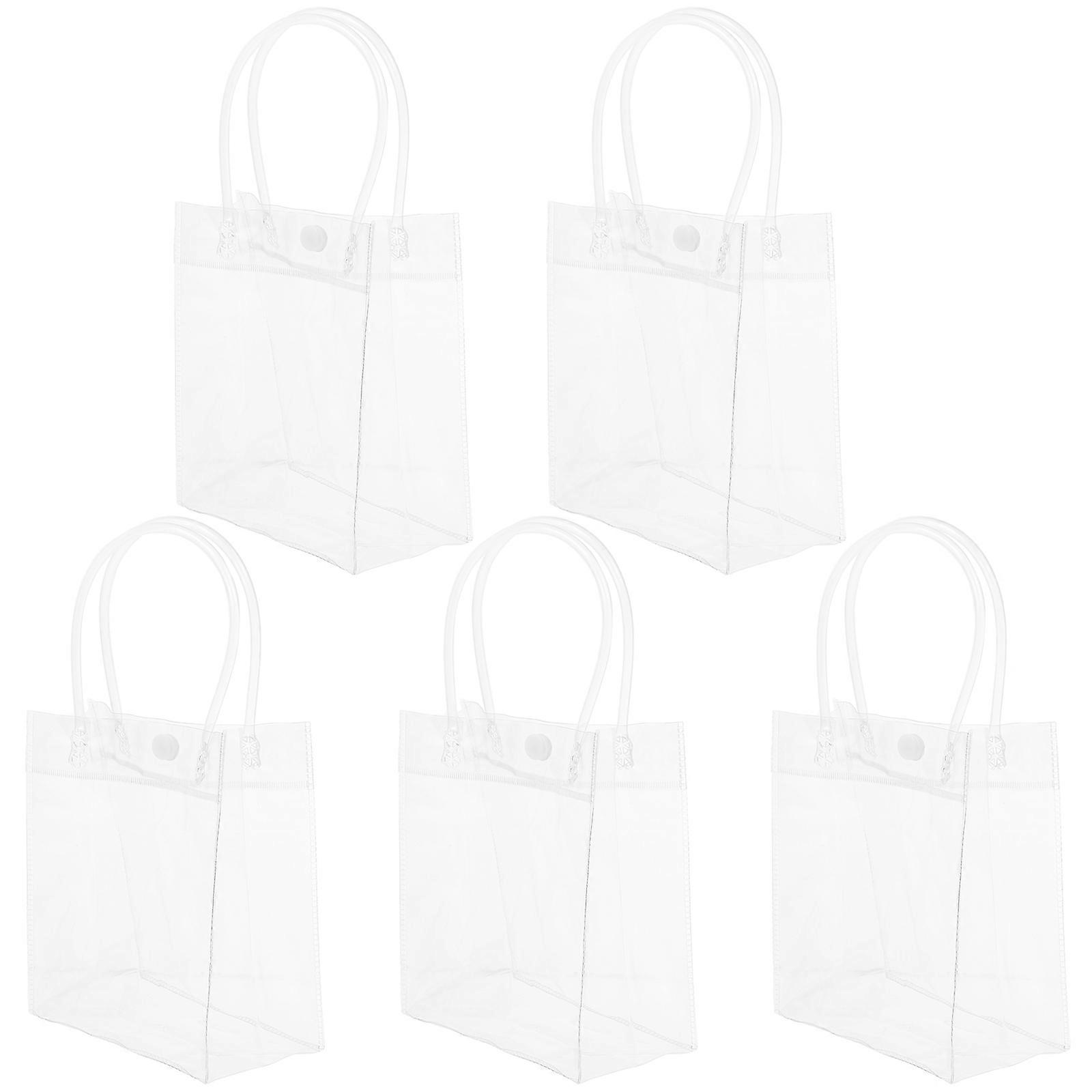 Transparent PVC Shoulder Bag for Storage Use Safe Durable Fashionable and Beautiful