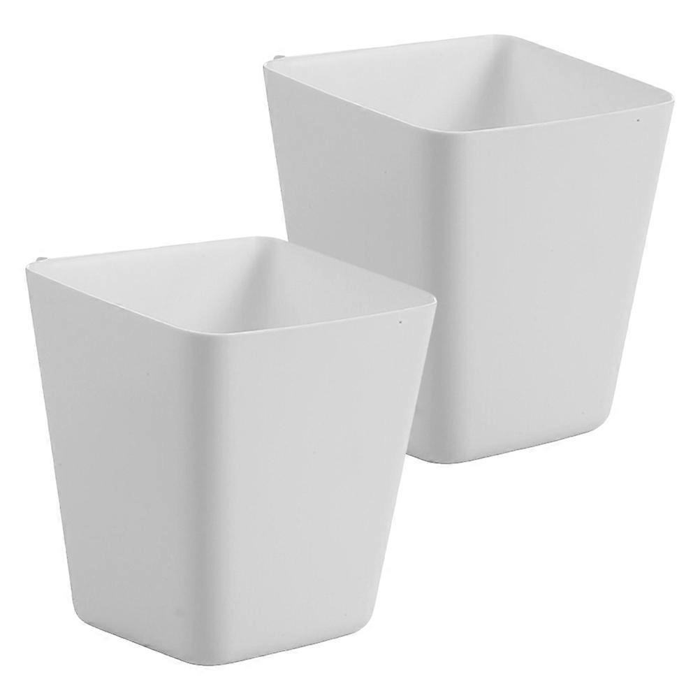 Here's a refined and professional product description for the **2pcs Wall Mounted Pen Holder White Multipurpose Desk Organizer**:
### **2pcs Wall