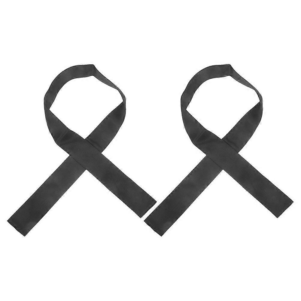 Winch Rope Protective Sleeve 2Pcs Black Polyester Durable Protection for Atv Use