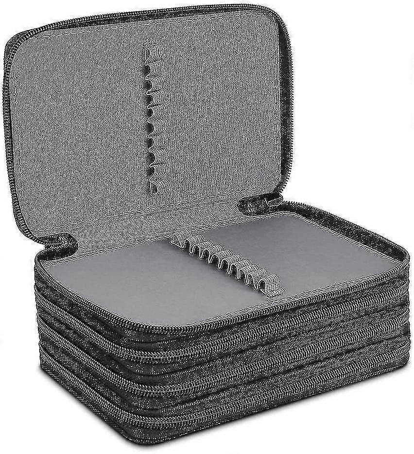Large Pencil Case with 72 Slots - Portable Storage Case