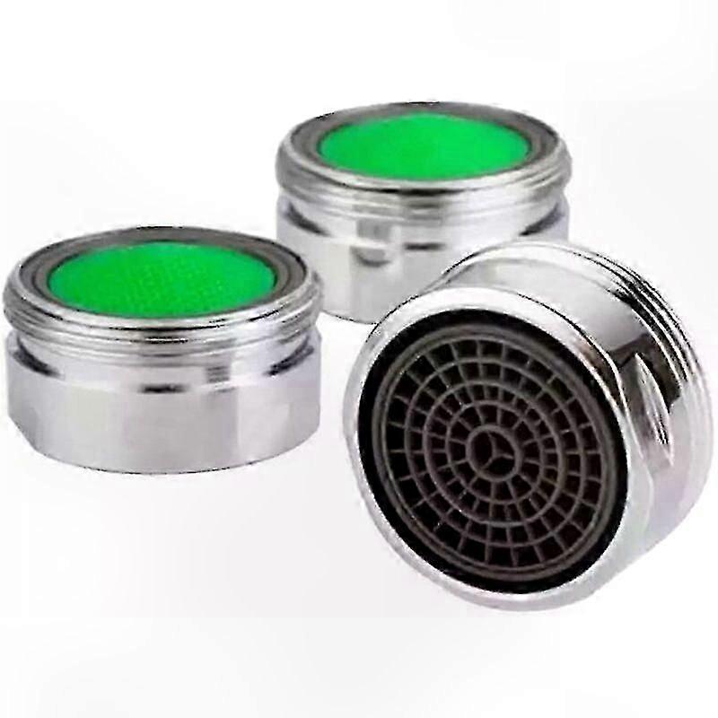 For Universal Faucet Aerator Set Of 3 - 50% Water Saving Without Loss Of Comfort, Professional Quality Aerator, Eco-Friendly Bathroom Upgrade