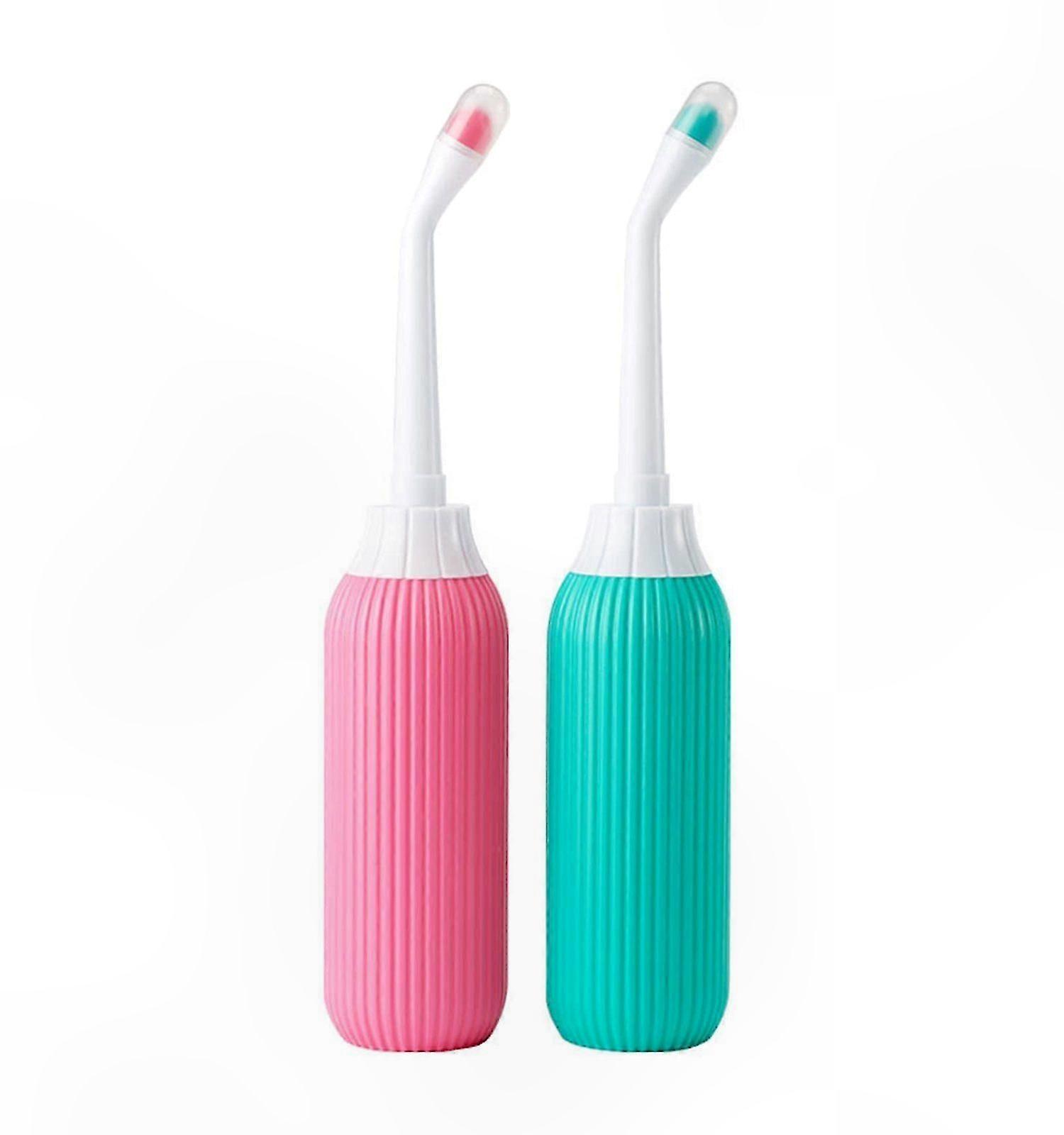 Portable Bidet Set - 2 Pack Travel-Friendly Shower Pod 650ML for Personal Hygiene Cleanliness Solution