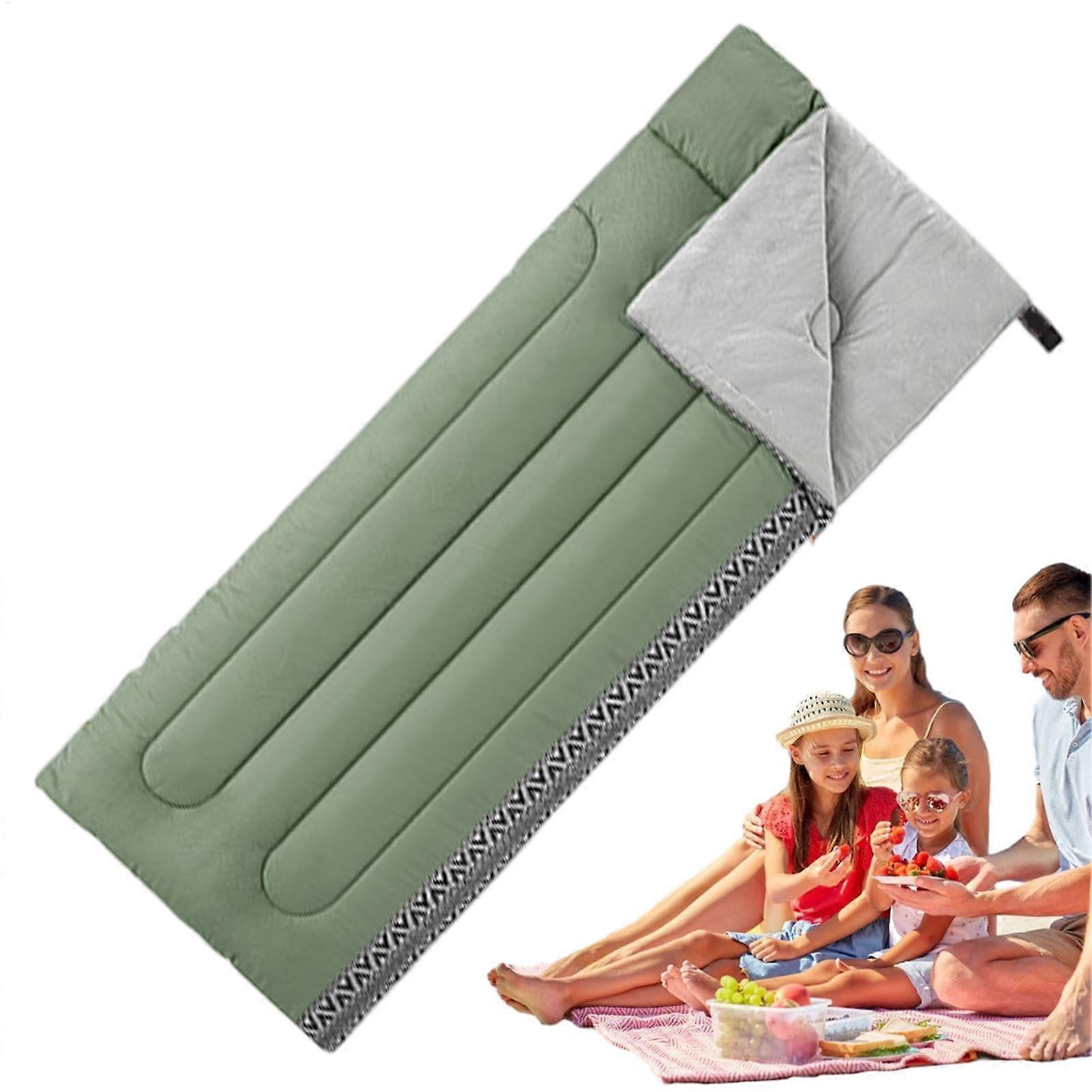 Camping Sleeping Bag for Adults, Cold Weather, Lightweight, Waterproof, Ideal for Summer and Winter Hiking