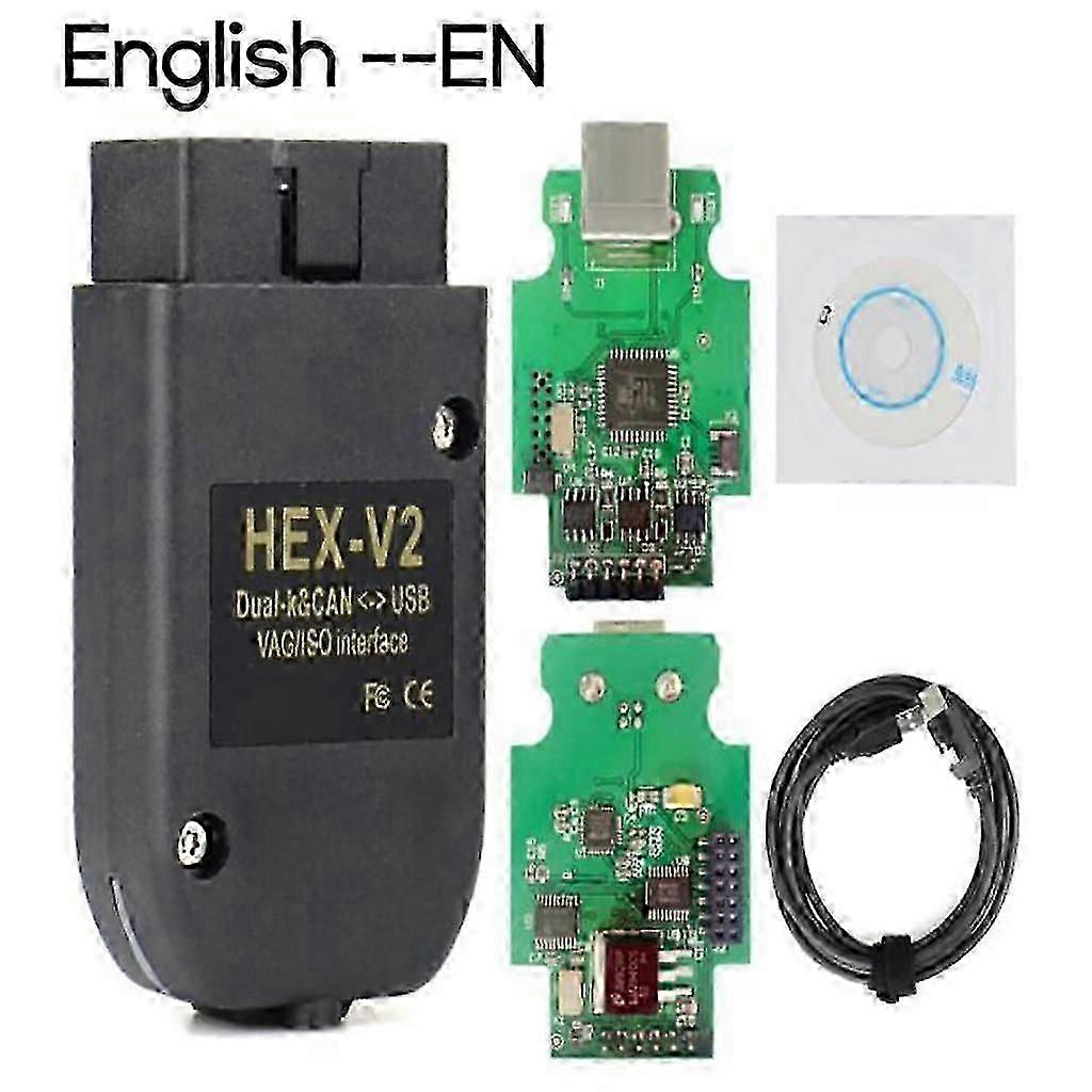 Multi-Language VCDS HEX X2 22.3 HEX CAN USB Interface V2 ATMEGA162+16V8+FT232RQ