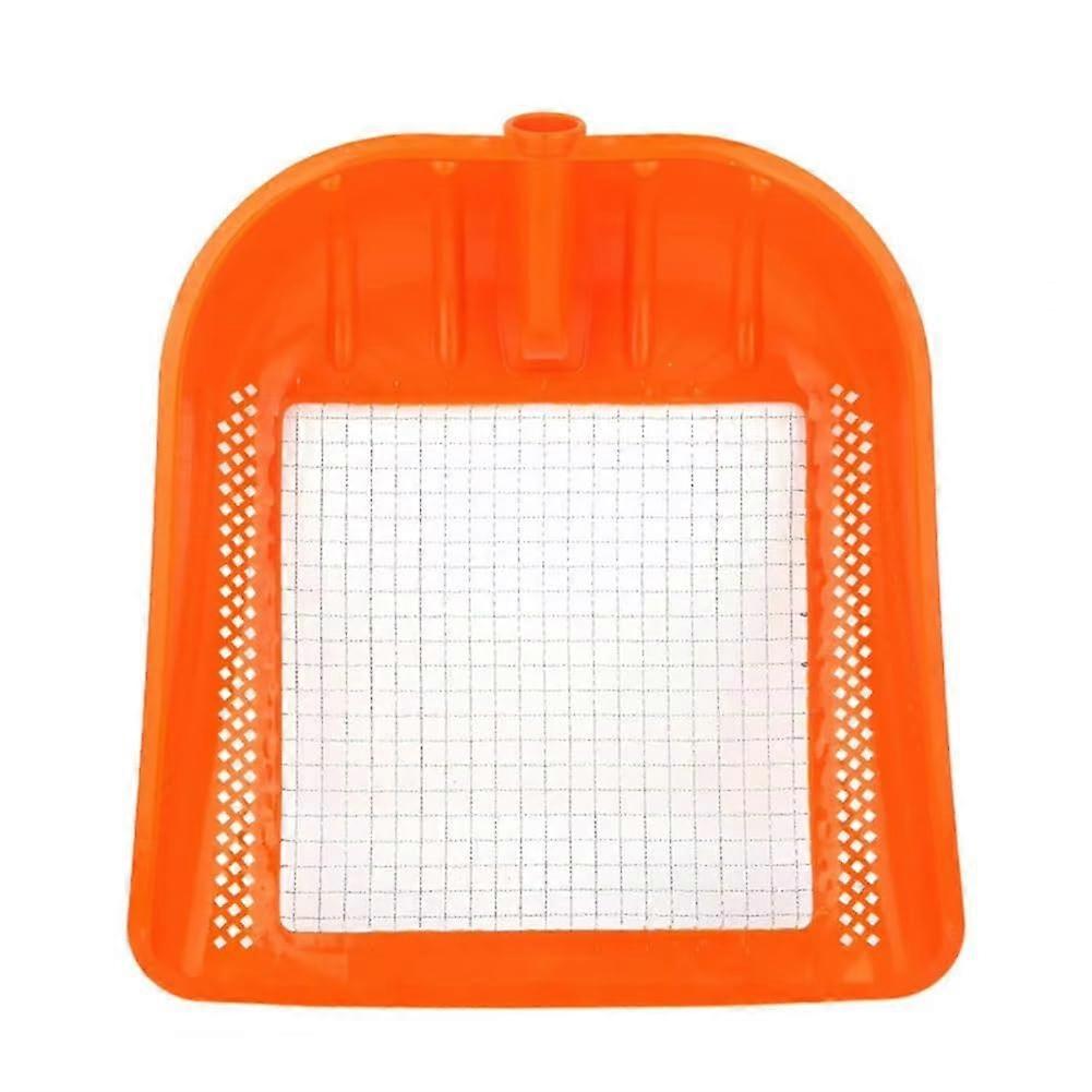 Soil Sieve For Garden Easy-To-Use Filter Sieve Shovel-Head Metal Mesh Sieve For Sieving Maize