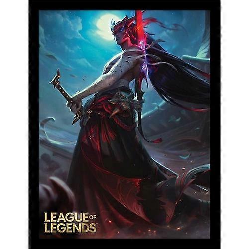 League Of Legends Yone Framed Poster