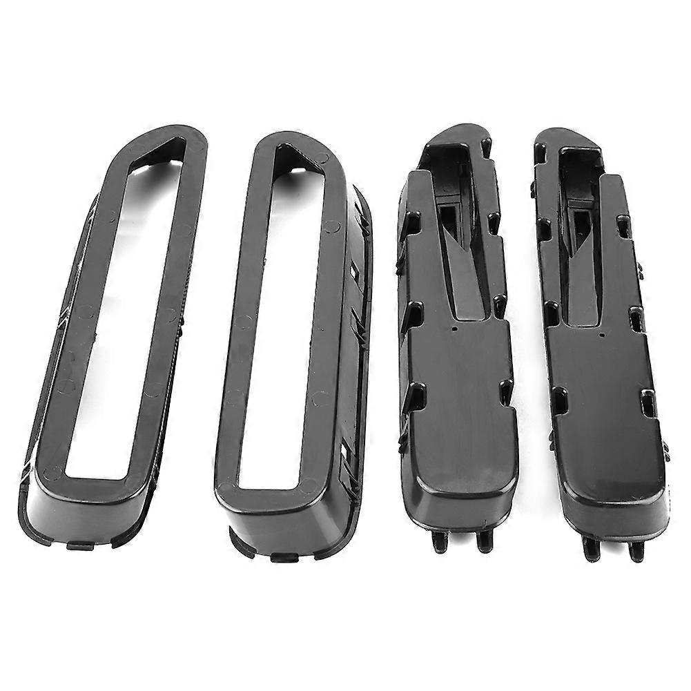ABS Plastic Air Flow Vent Cover 4Pcs Set for BMW 530i 2003 2008 E60 E61 E39