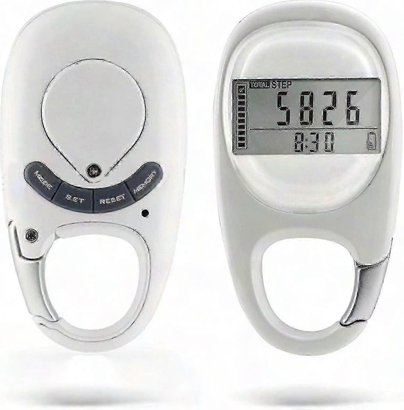 Pedometer With Clip To Accurately Track Steps And Miles
