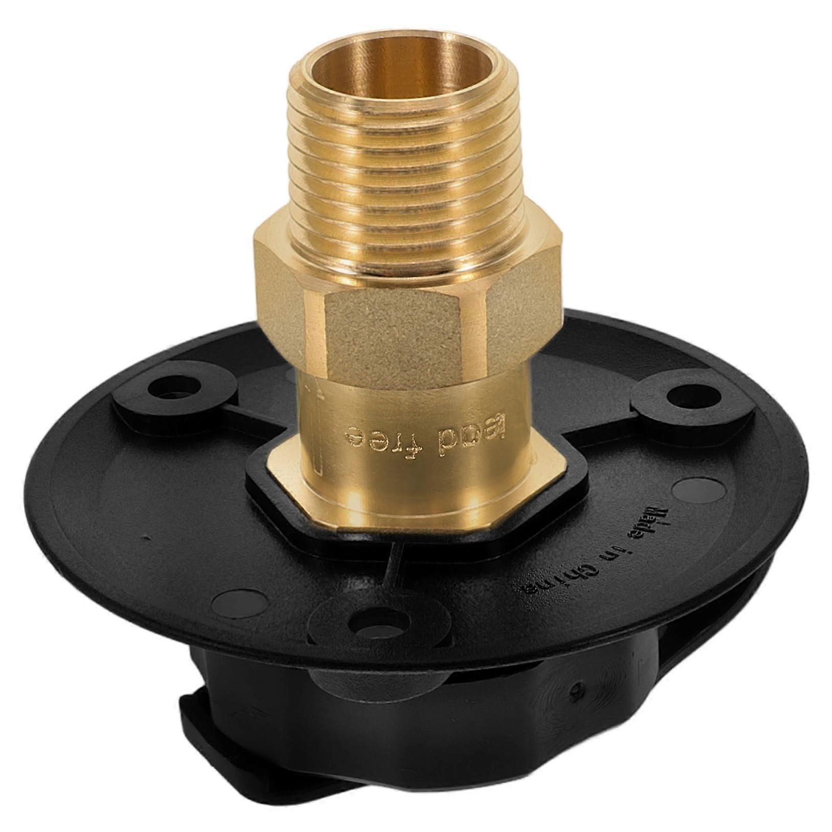 Rv Water Filter Fitting Leak Proof Threaded Connection for RV Inlet Fresh Water Hose Connector, Durable Brass Material