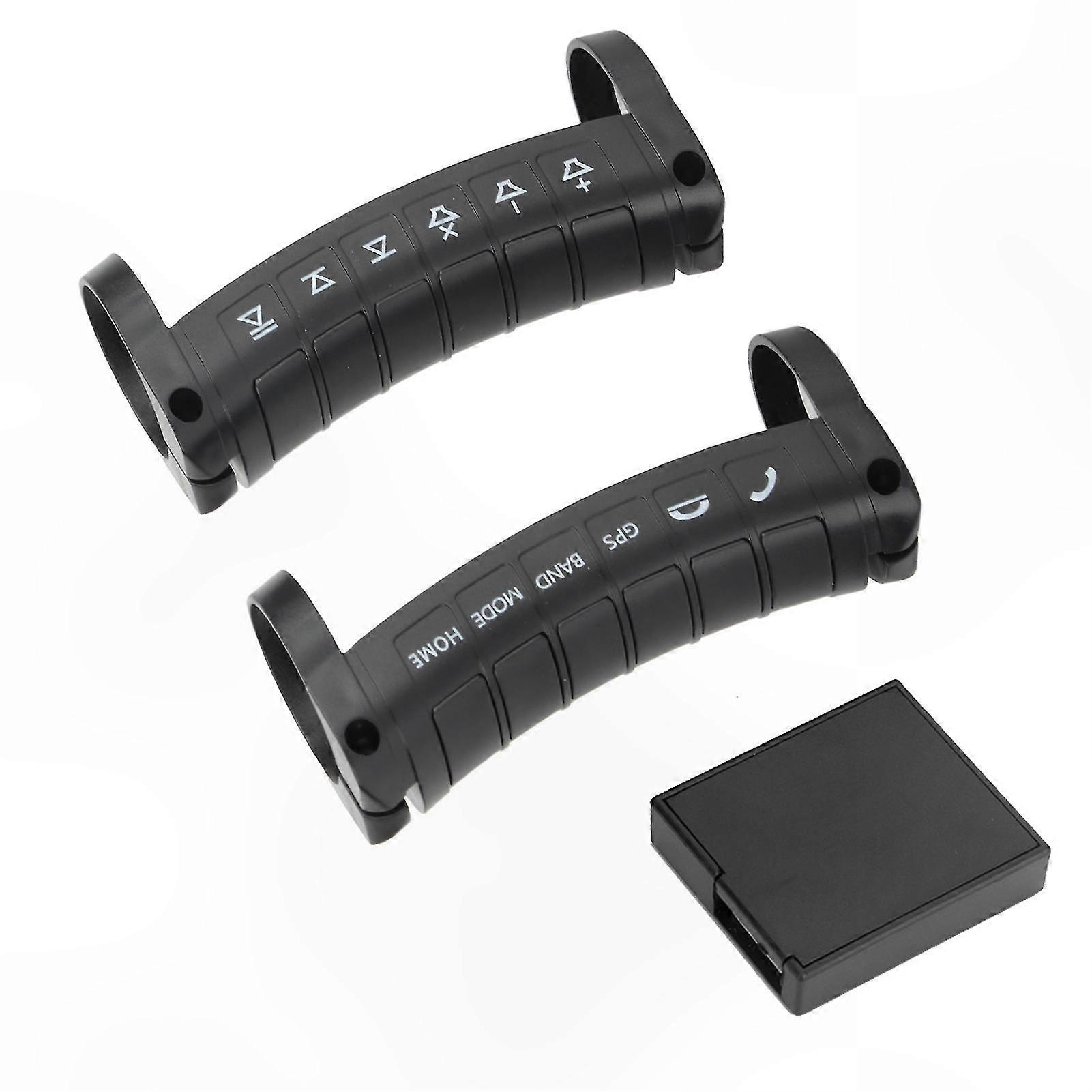 Universal Steering Wheel Remote Control with Wireless Navigation Buttons for Car DVD Systems