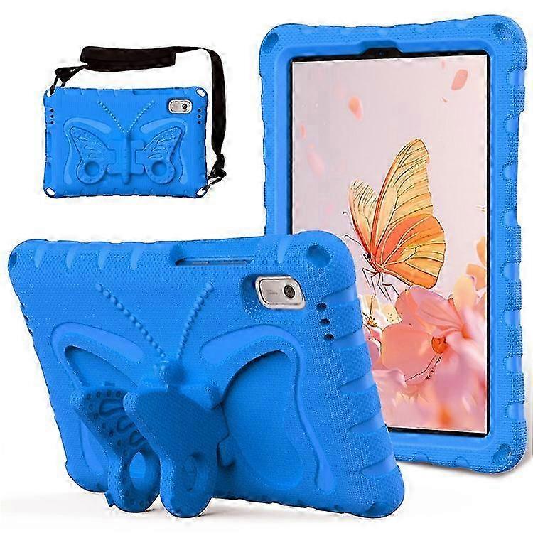 Enhanced Lenovo Tab M9 Case with Butterfly Kickstand and EVA Tablet Cover with Shoulder Strap